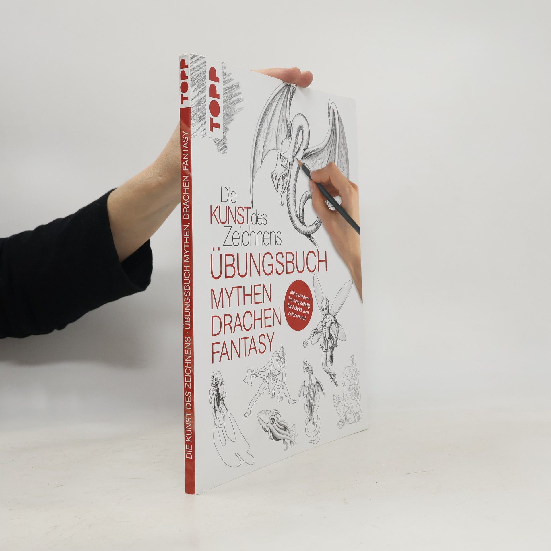 Frechverlag Die Kunst des Zeichnens - Mythen, Drachen, Fantasy Übungsbuch