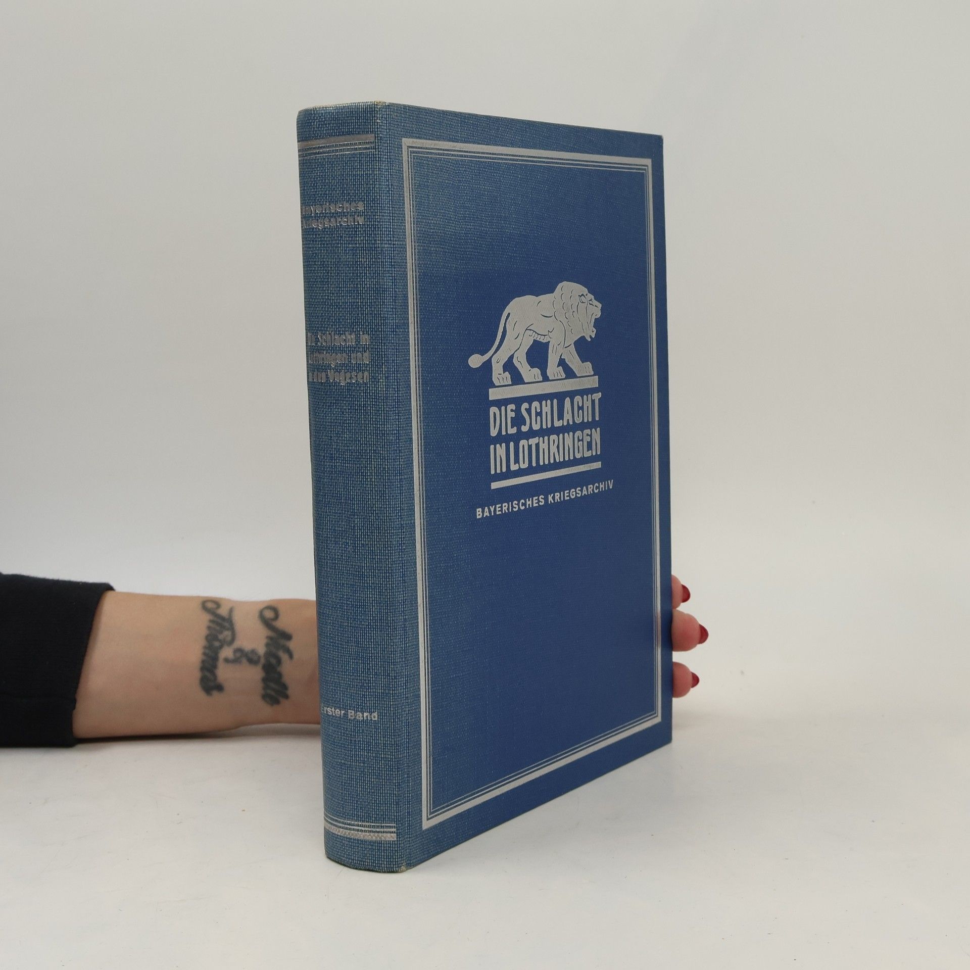 Various authors Die Schlacht in Lothringen und in den Vogesen 1914. Erster Band