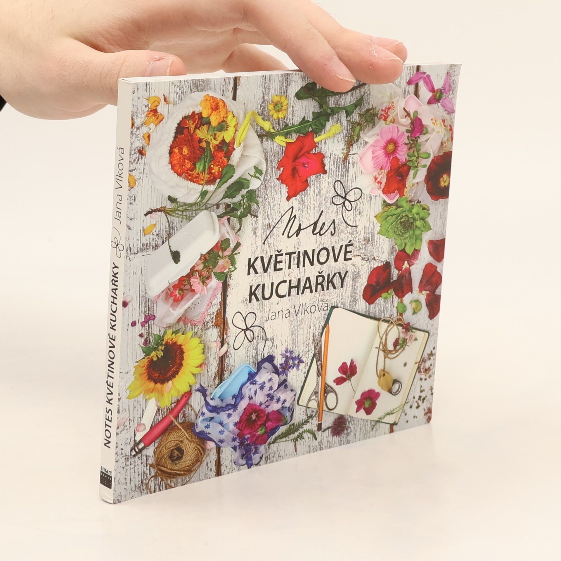 Jana Vlková Notes Květinové kuchařky