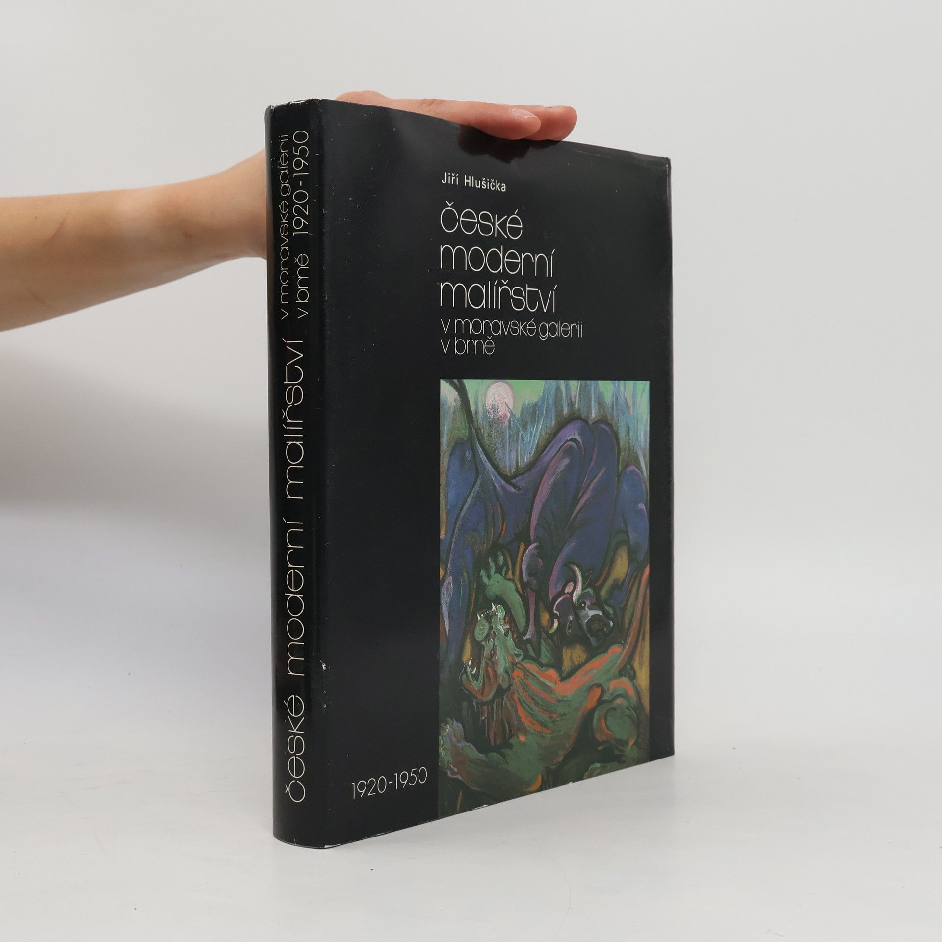 Jiří Hlušička České moderní malířství v Moravské galerii v Brně 1920 - 1950