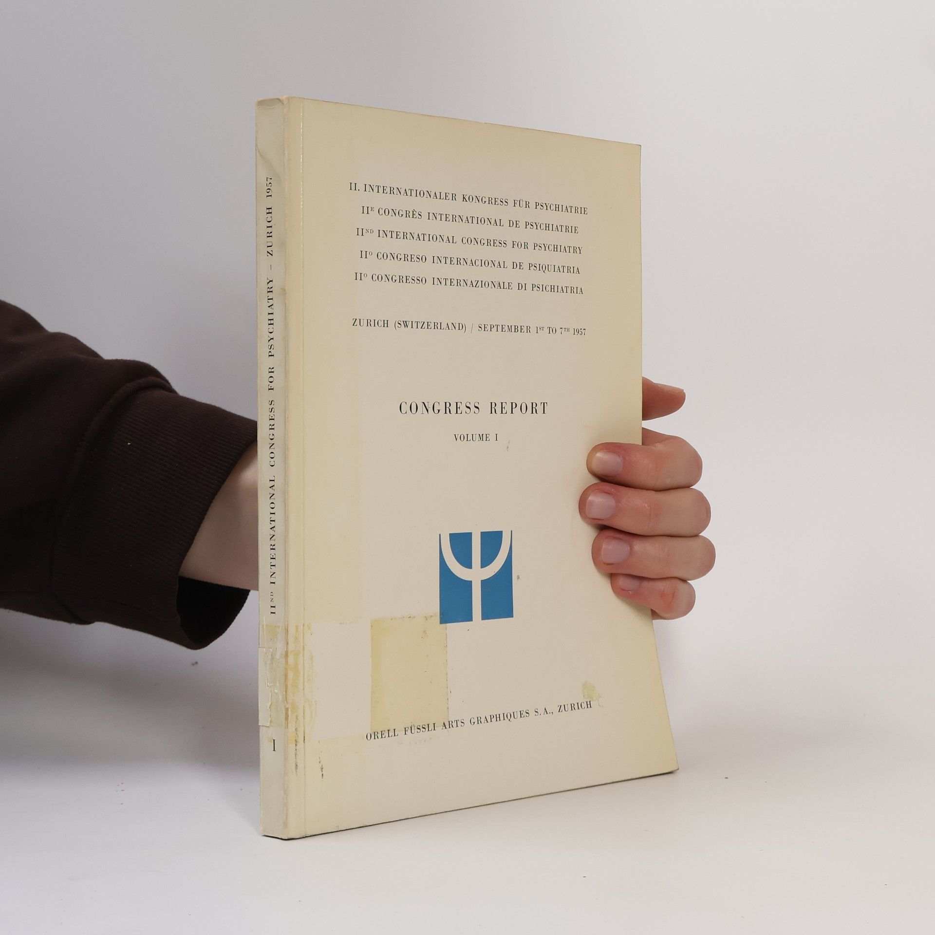 W. A. Stoll Congress Report I