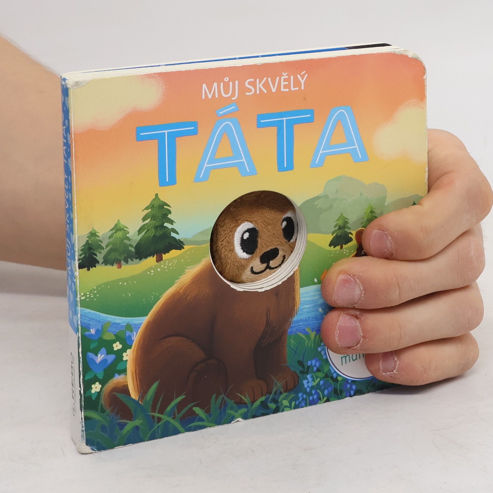 Various authors Můj skvělý táta - Knížka s prstovým maňáskem