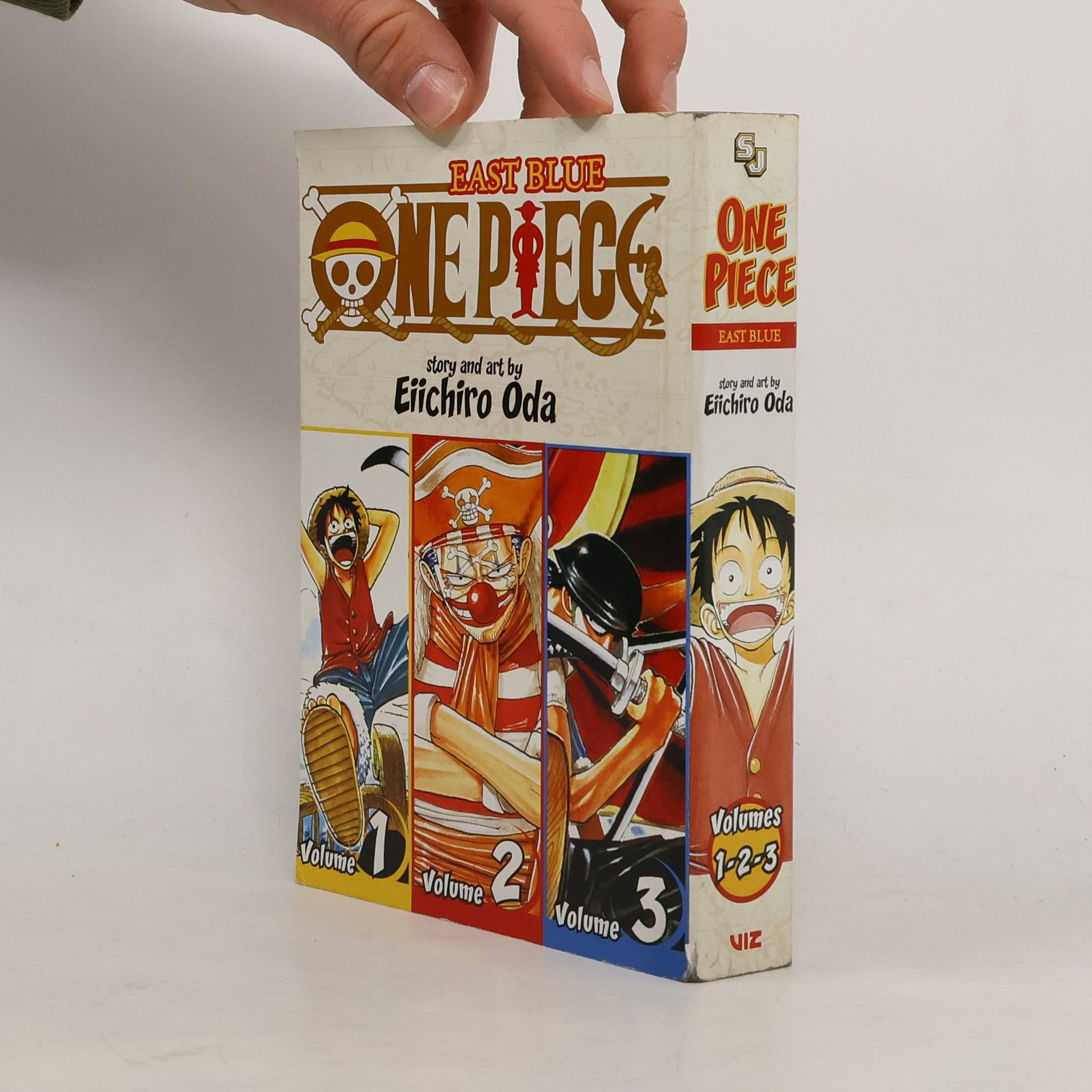 Eiichiro Oda One Piece. East Blue Vol. 1, 2, 3 (tři díly v jednom svazku)