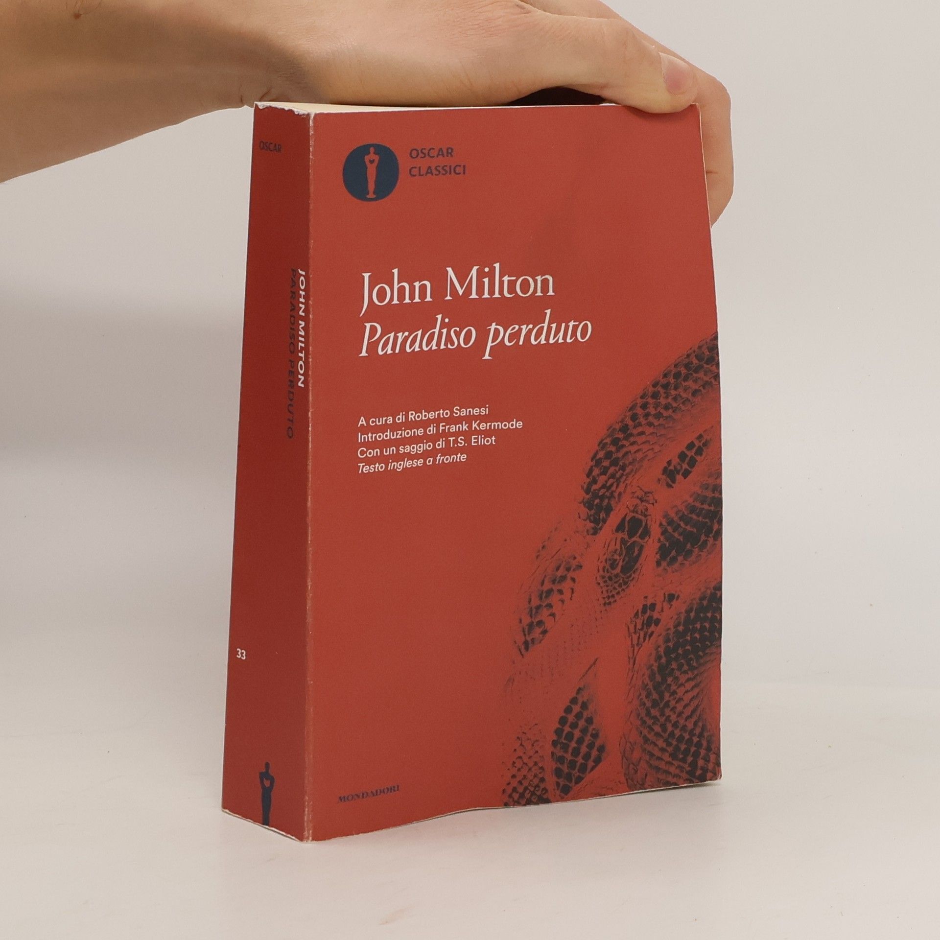 Paradiso perduto. Testo inglese a fronte. A cura di Roberto Sanesi, introduzione di Frank Kermode, con un saggio di T.S. Eliot