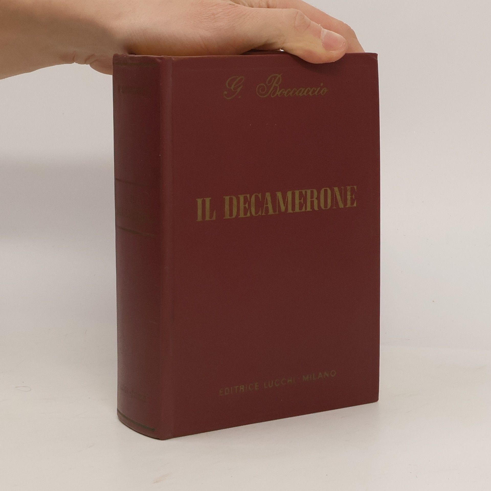 Giovanni Boccaccio Il Decamerone
