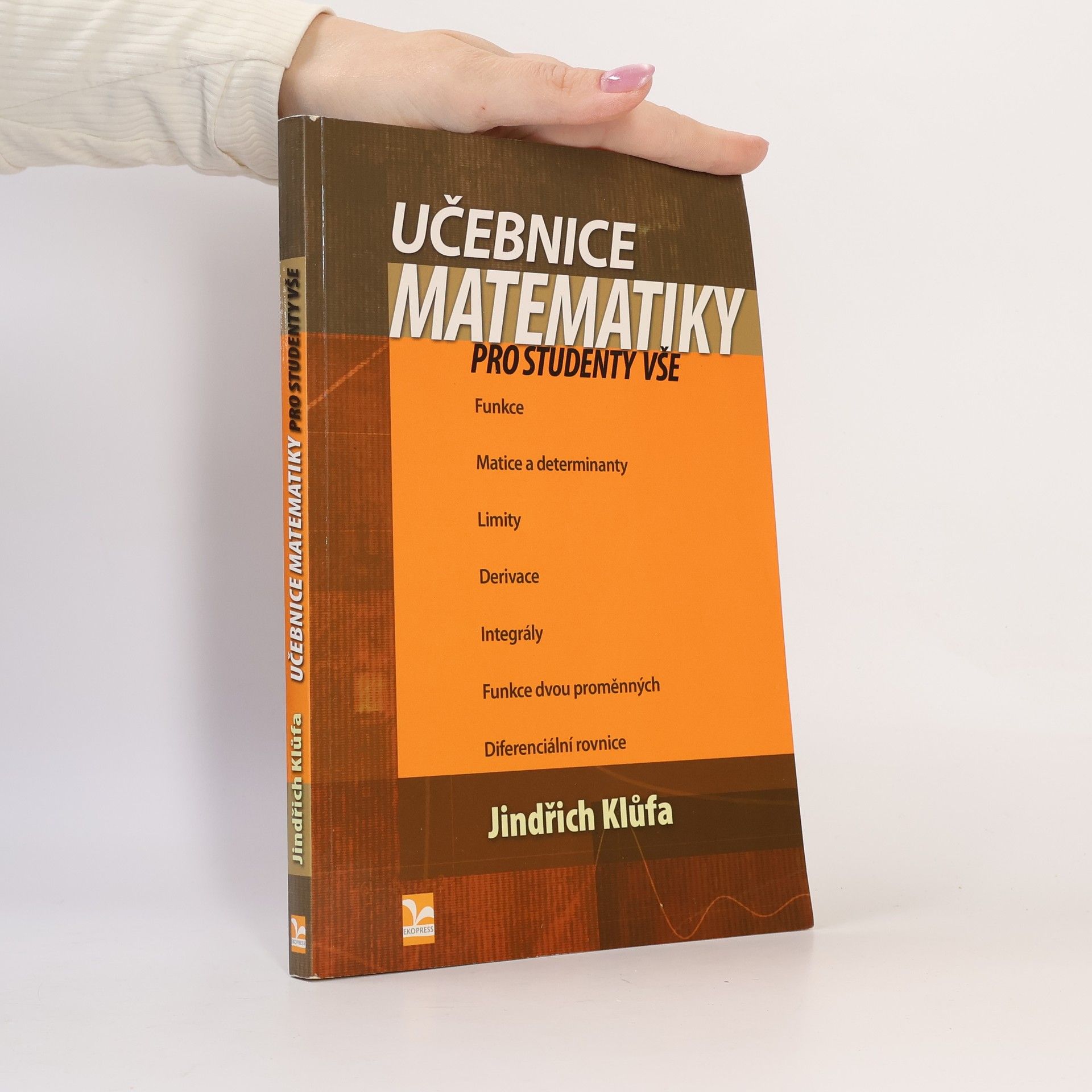 Jindřich Klůfa Učebnice matematiky pro studenty VŠE
