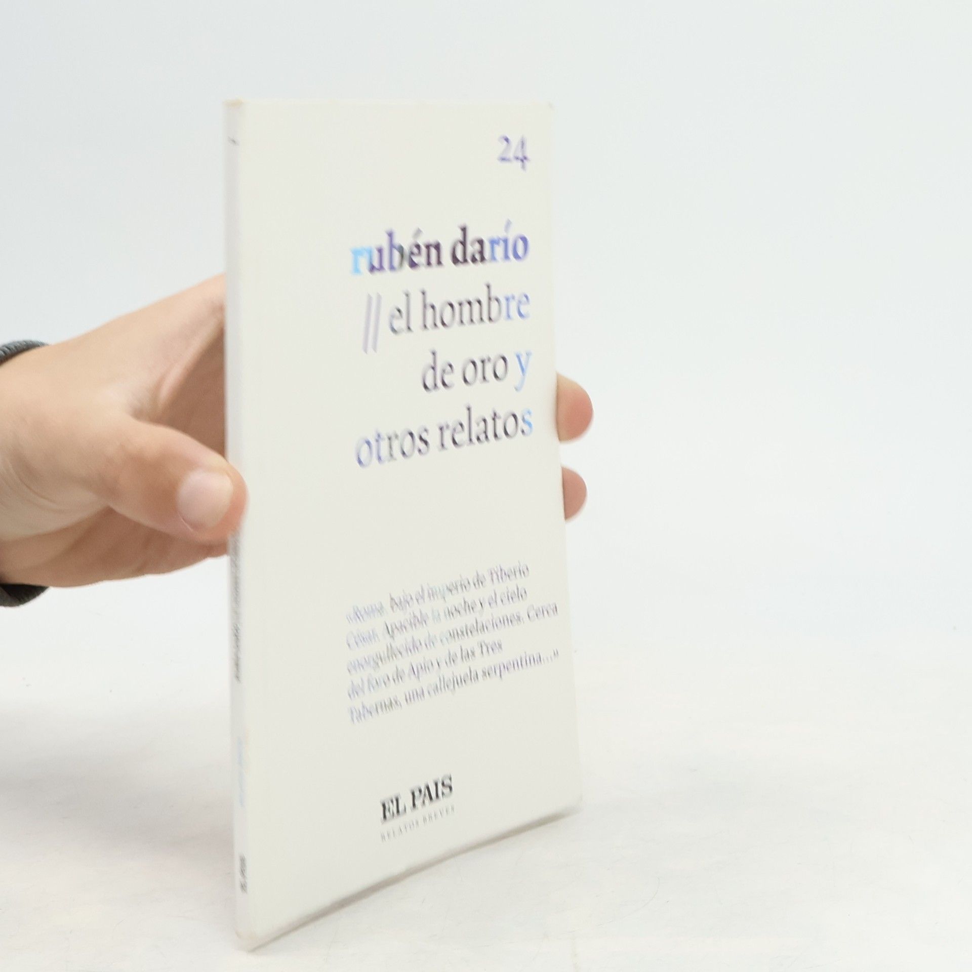 Rubén Darío El hombre de oro y otros relatos