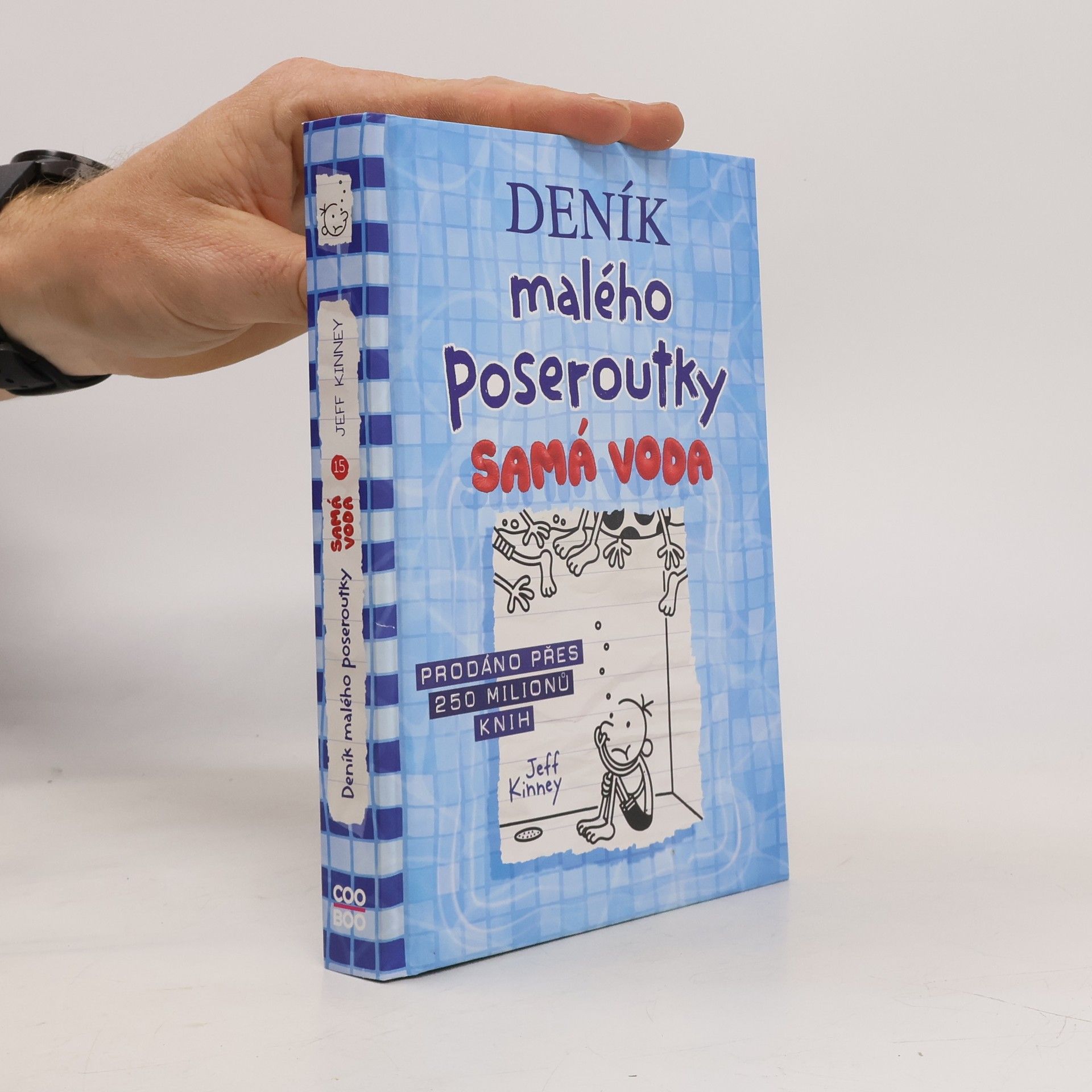 Jeff Kinney Deník malého poseroutky 15. Samá voda