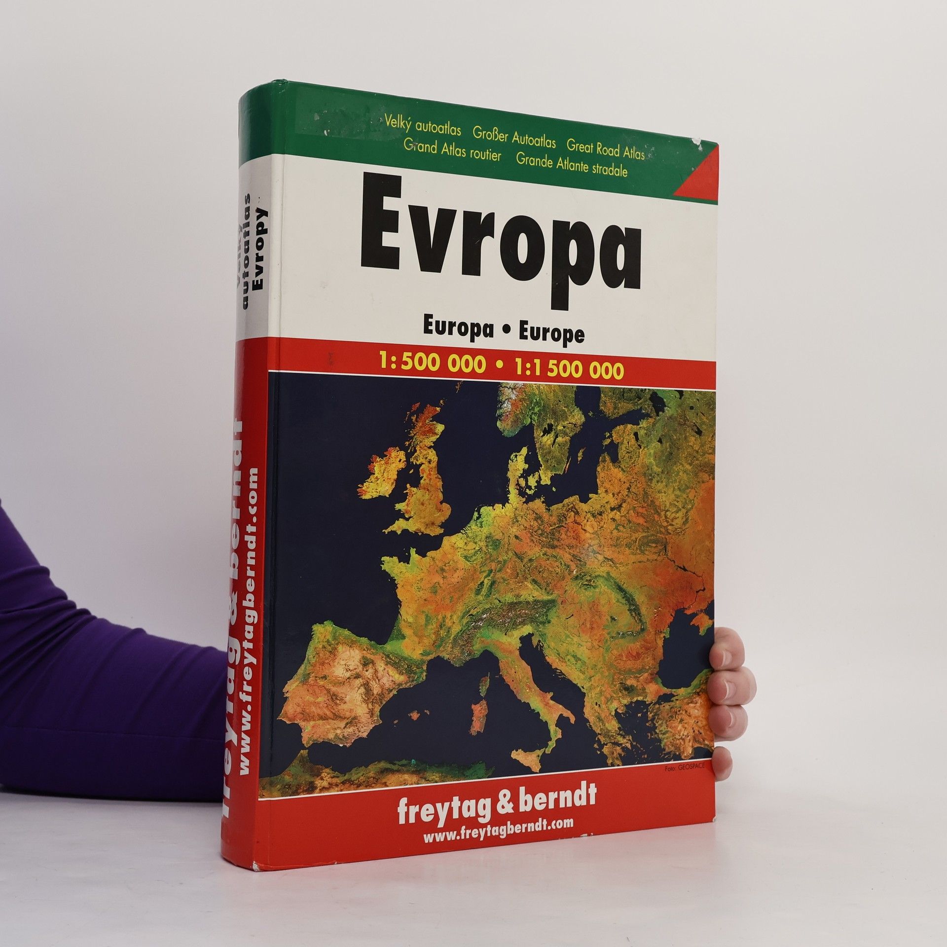 Autorenkollektiv Evropa. Velký autoatlas. 1:500 000 : 1:1 500 000