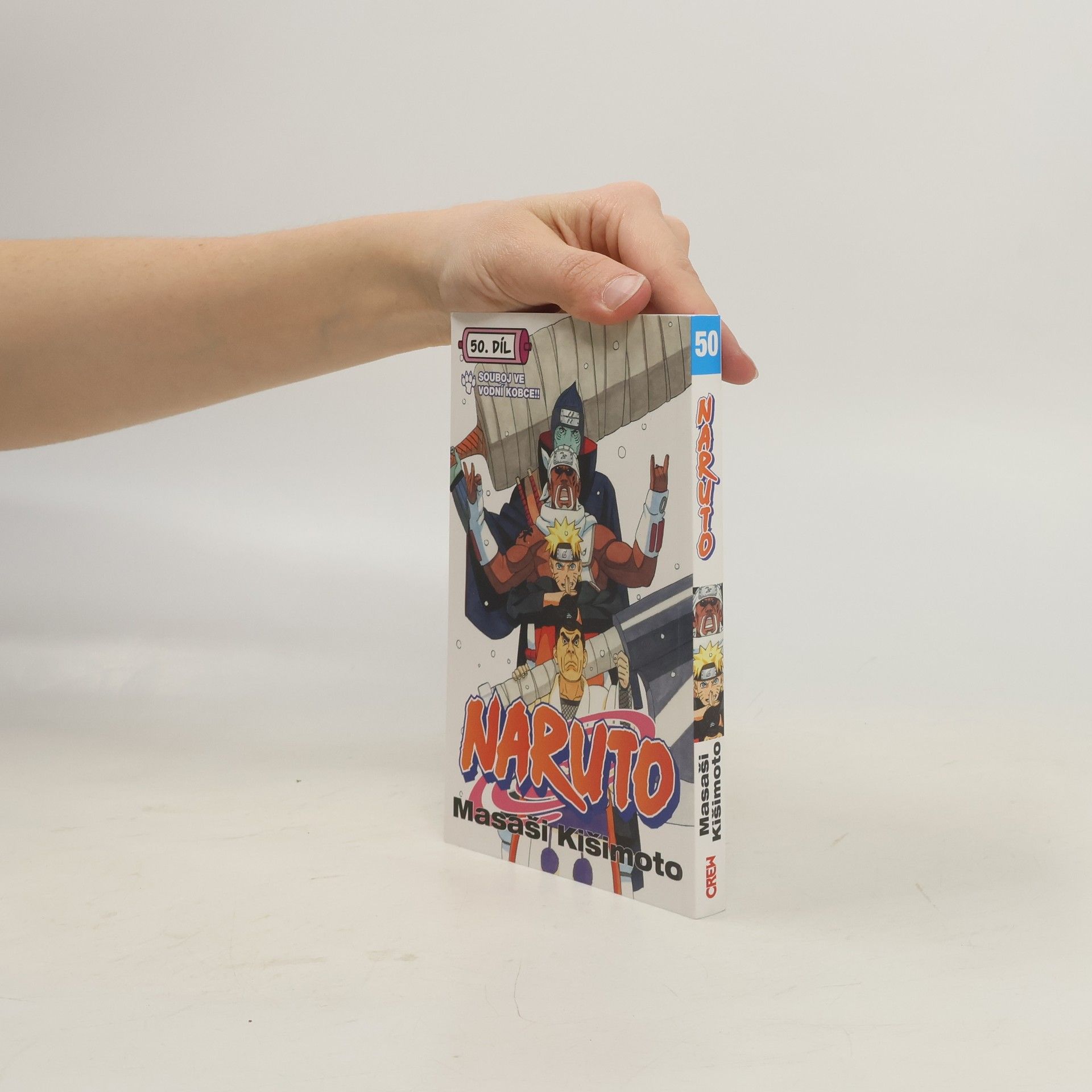 Masashi Kishimoto Naruto 50. díl. Souboj ve vodní kobce