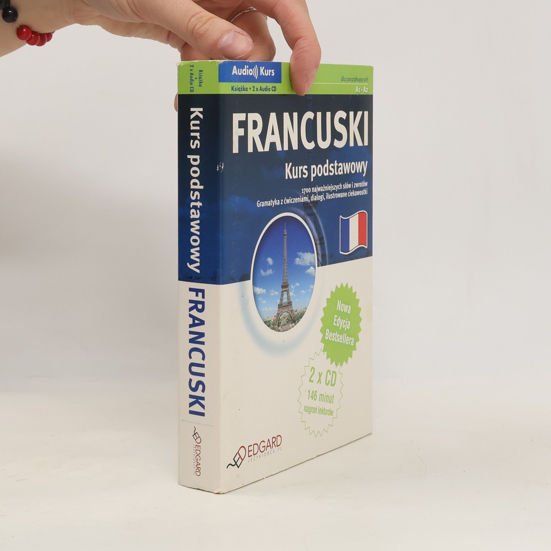 Francuski kurs podstawowy z płytą CD: dla początkujących - nowa edycja bestsellera