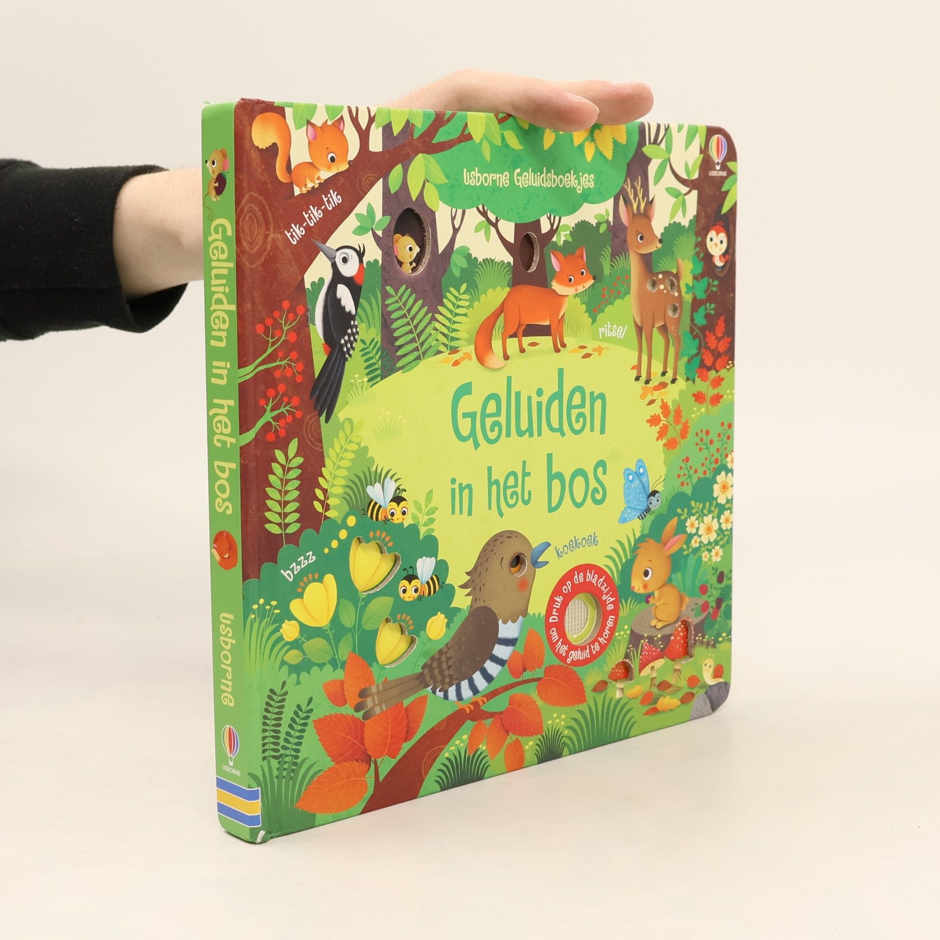 Sam Taplin Usborne geluidsboekjes: Geluiden in het bos