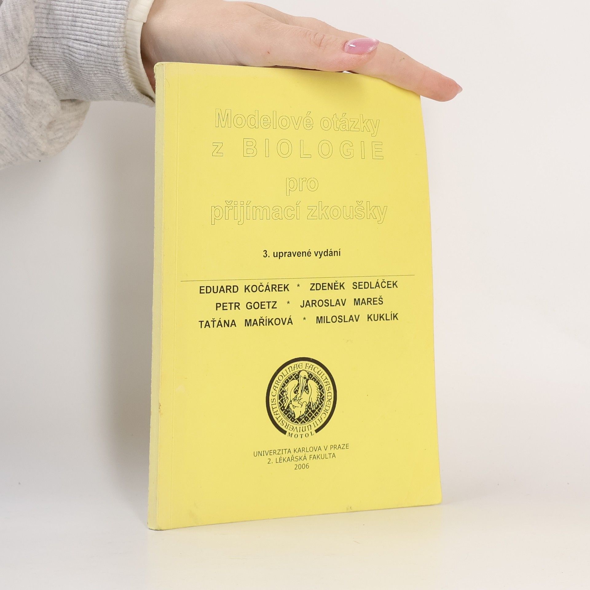 Modelové otázky z biologie pro přijímací zkoušky, 3. upravené vydání