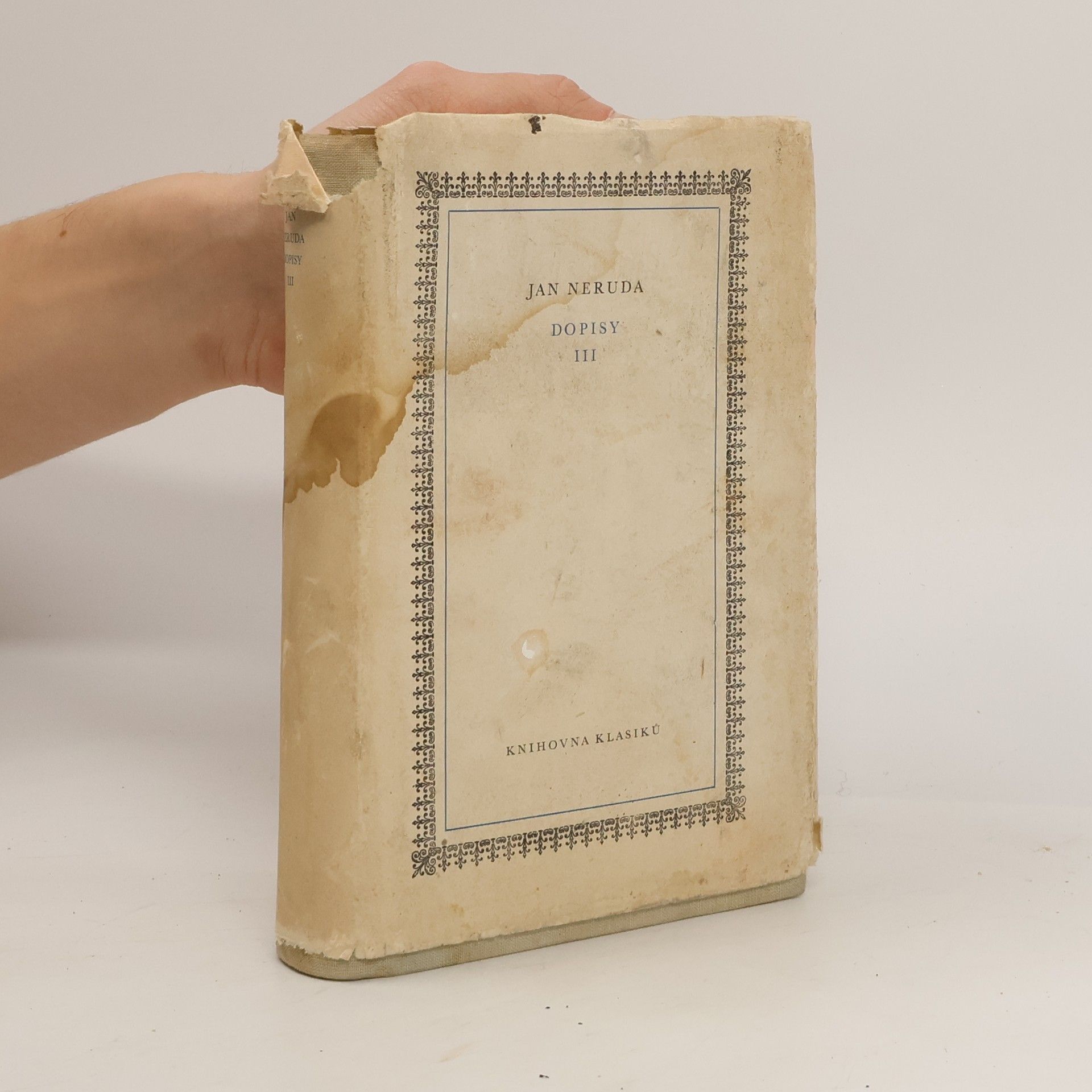 Jan Neruda Dopisy III.