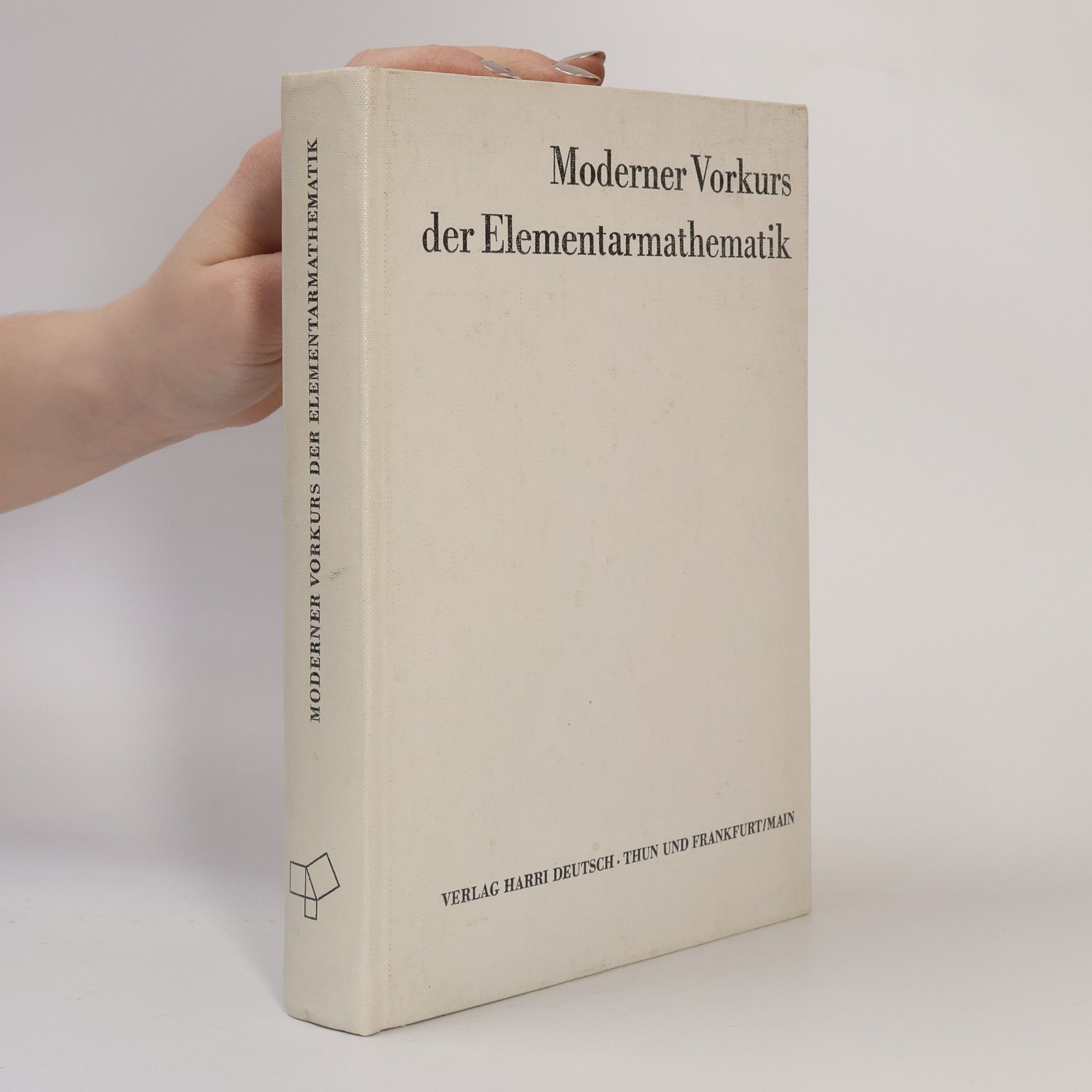Moderner Vorkurs der Elementarmathematik
