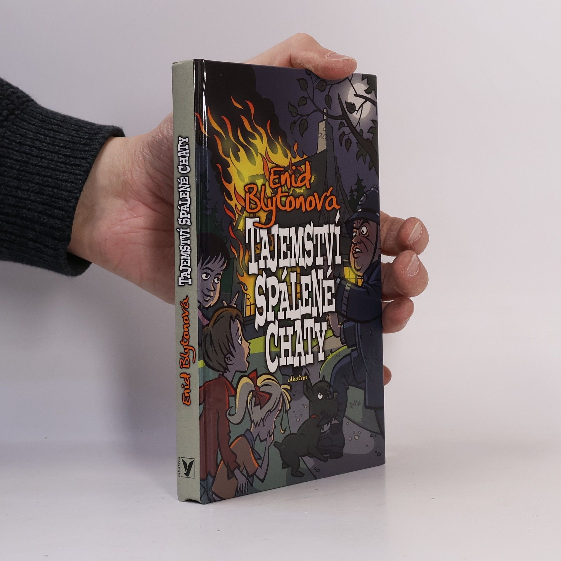 Enid Blyton Tajemství spálené chaty