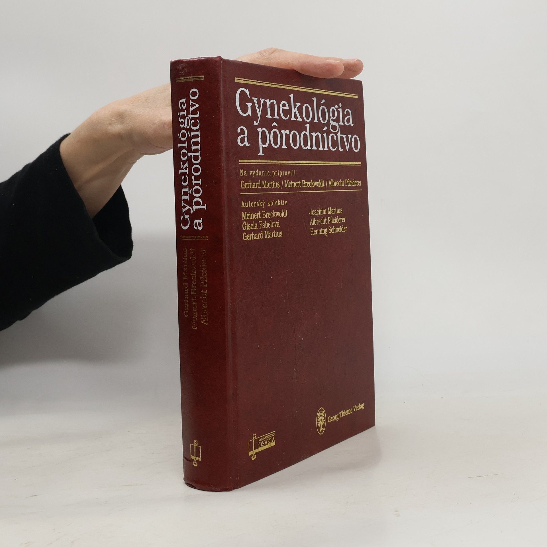 Gerhard Martius Gynekológia a pôrodníctvo