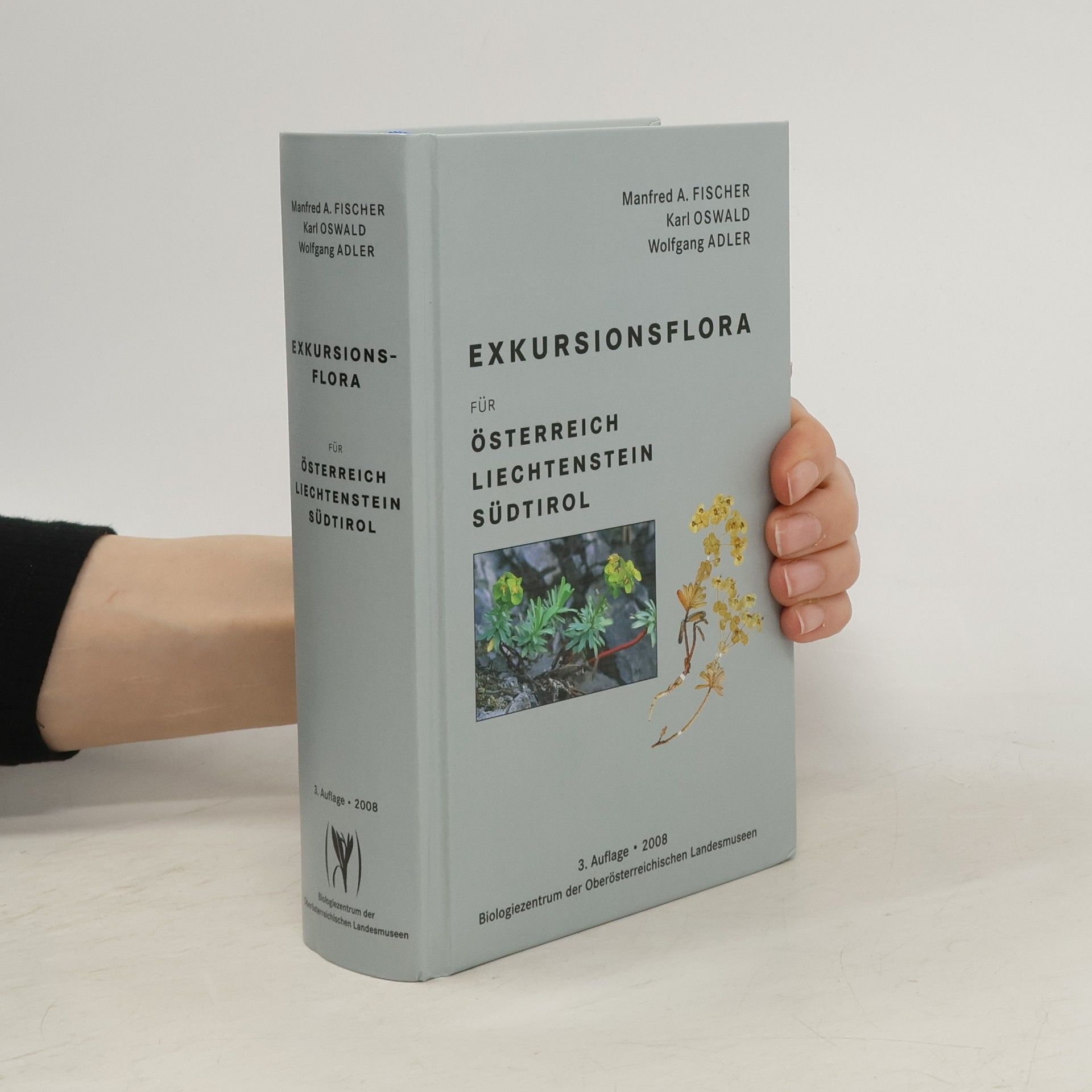 Manfred Adalbert Fischer Exkursionsflora für Österreich, Liechtenstein und Südtirol