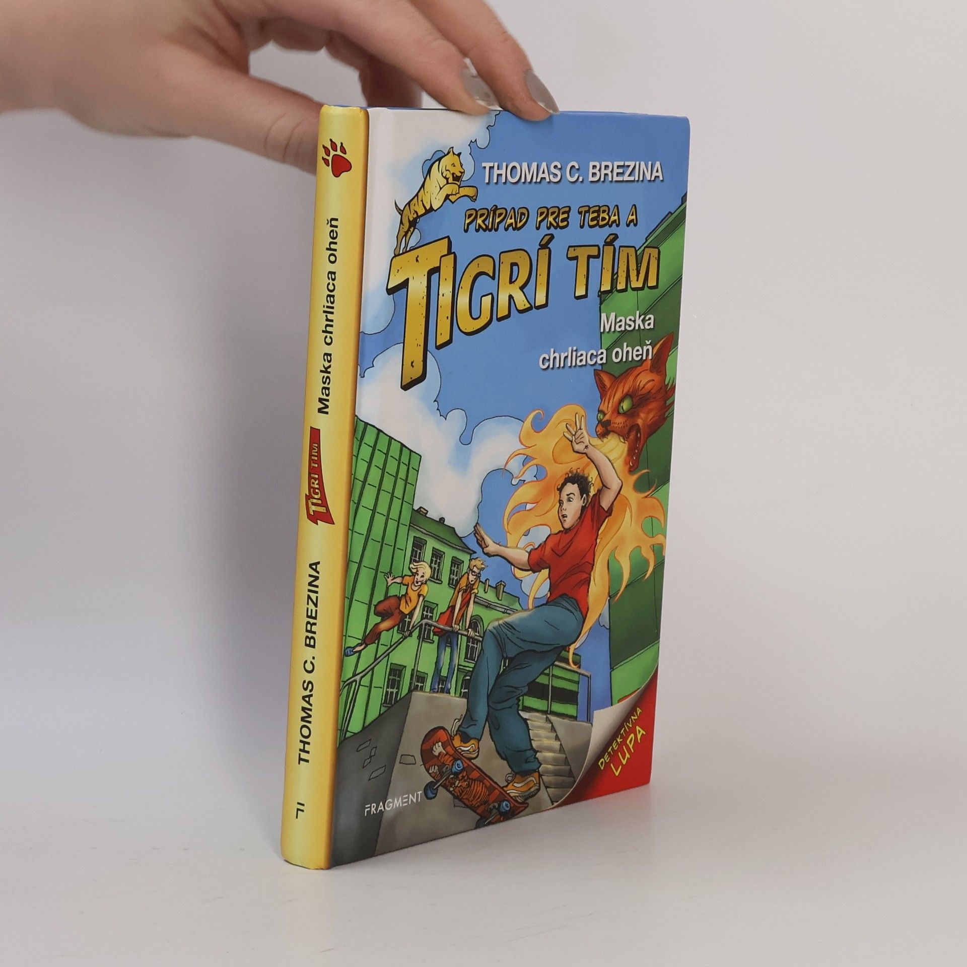 Thomas Brezina Tigrí tím. Maska chrliaca oheň