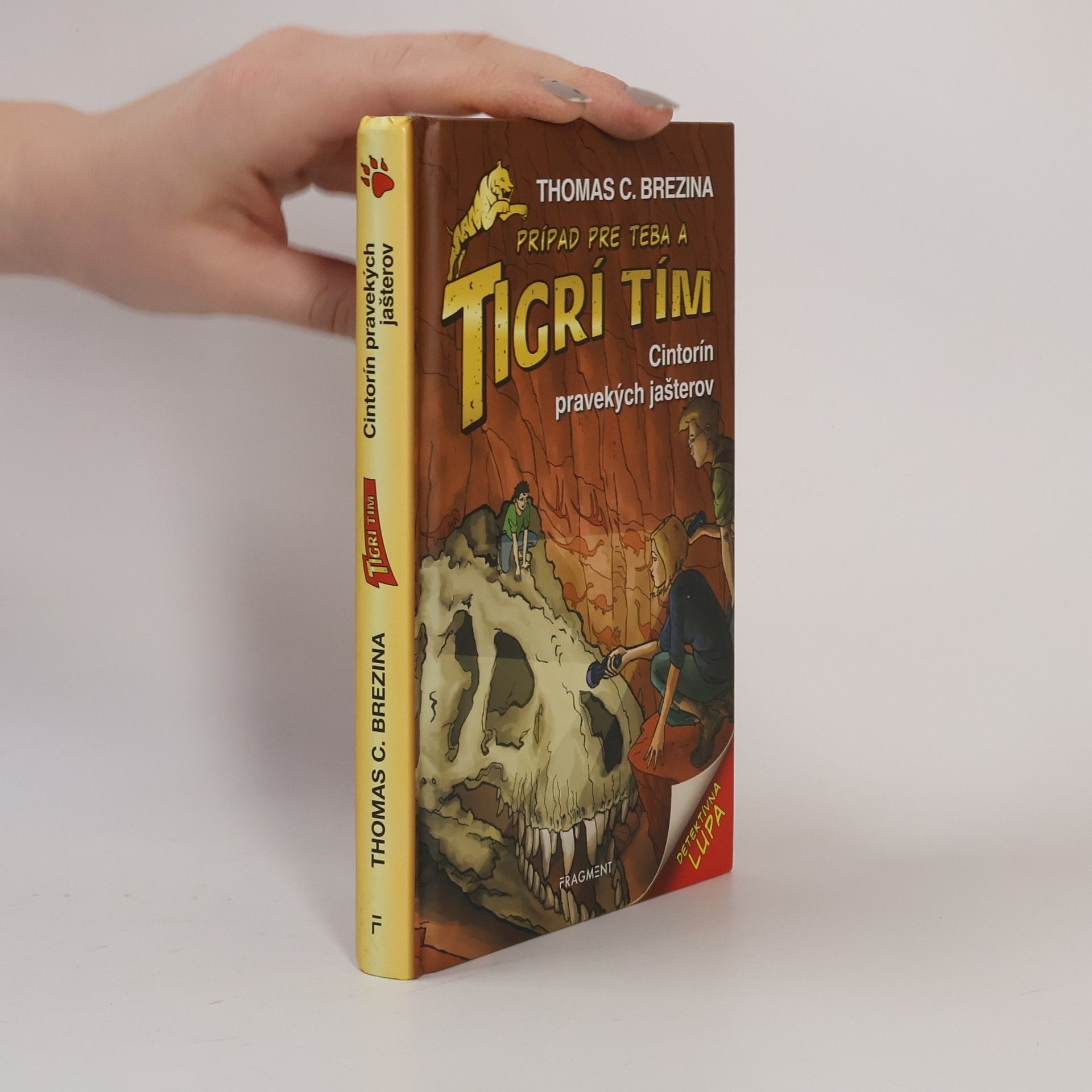Thomas Brezina Prípad pre teba a Tygrí tým. Cintorín pravekých jaštěrov