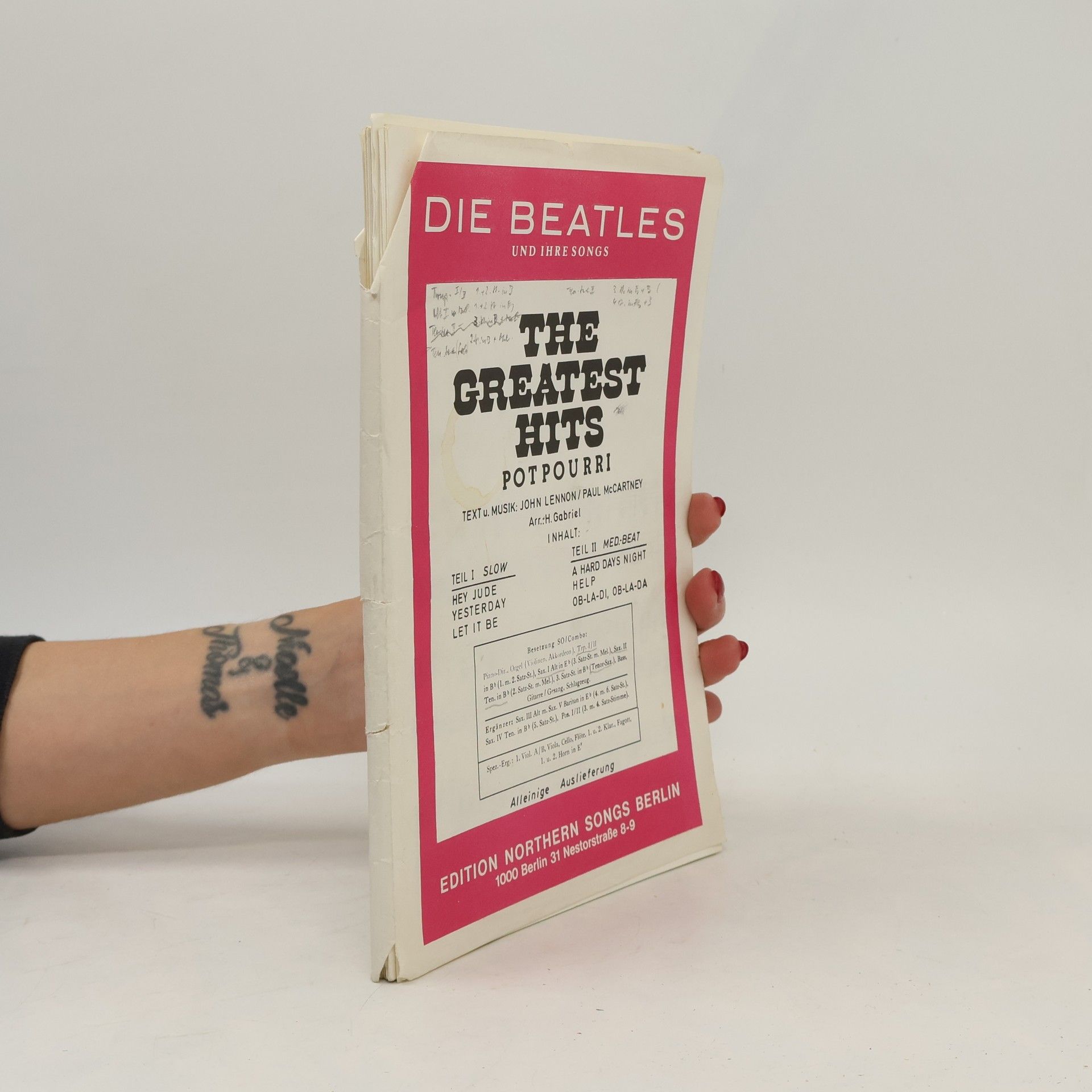 Kolektiv autorů Die Beatles und ihre Songs