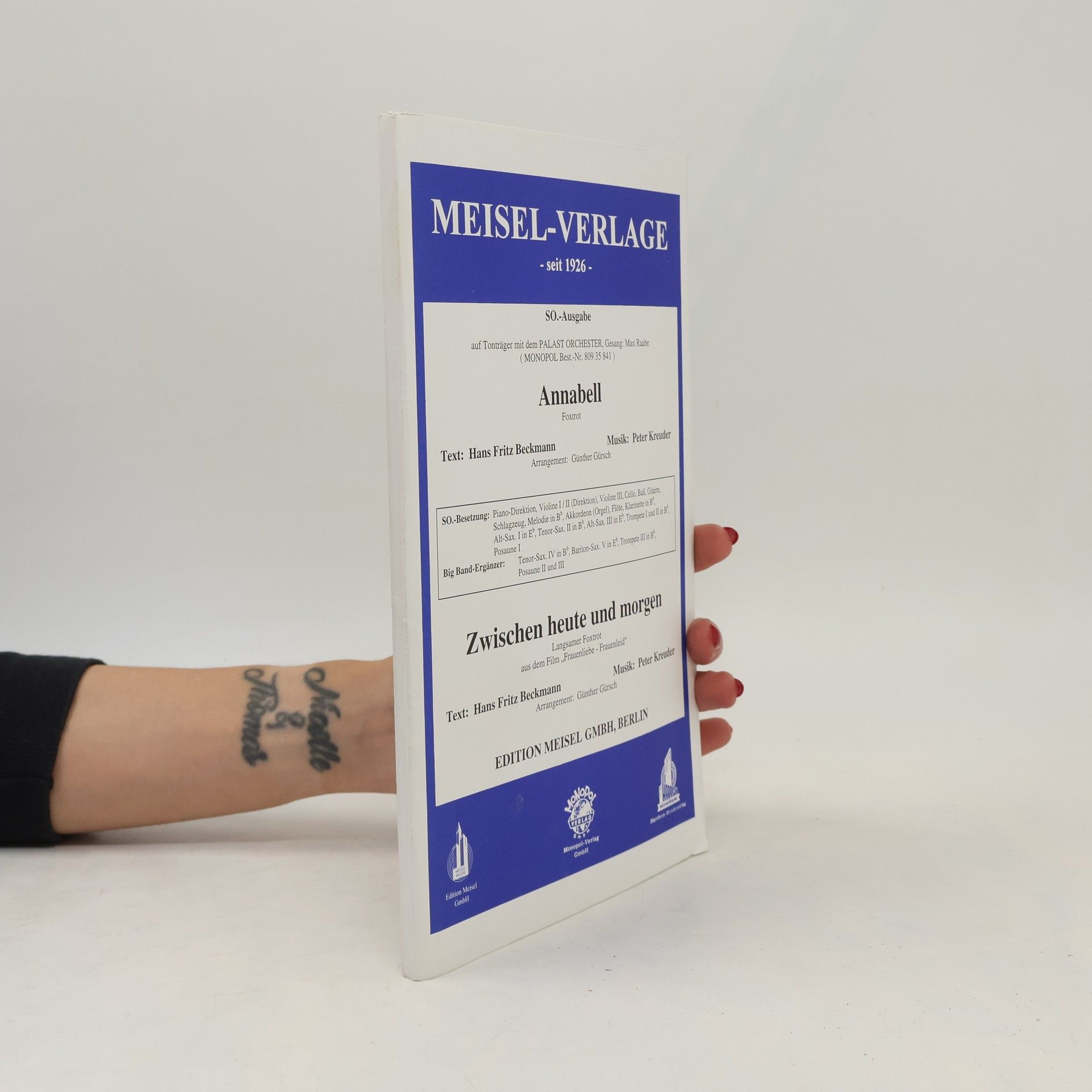 Annabell und Zwischen Heute und Morgen