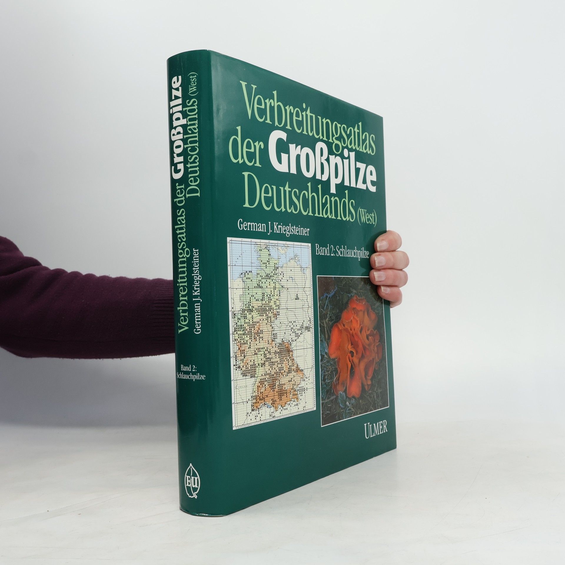 German J. Krieglsteiner Verbreitungsatlas der Grosspilze Deutschlands (West)