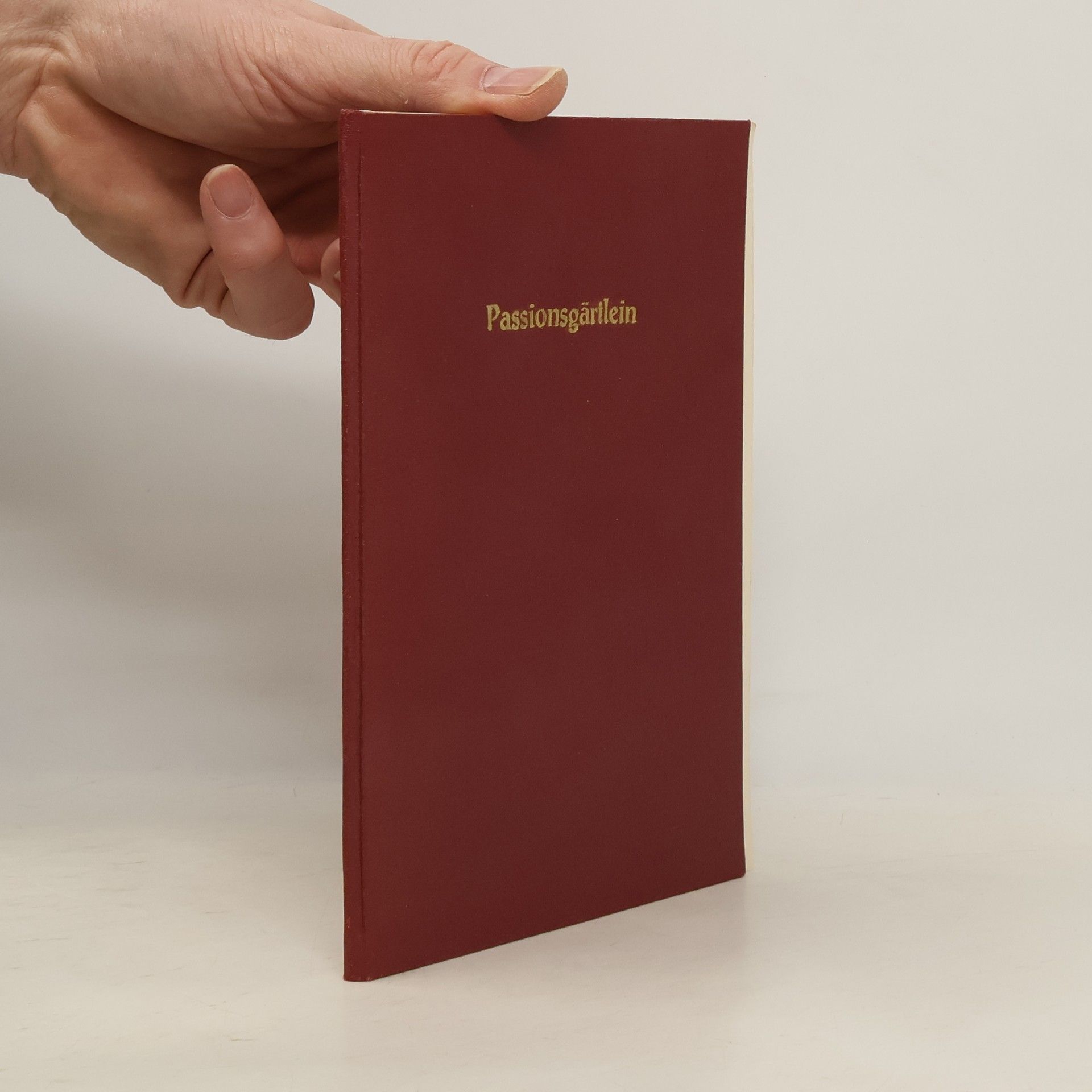 Jakob Lorder Passionsgärtlein