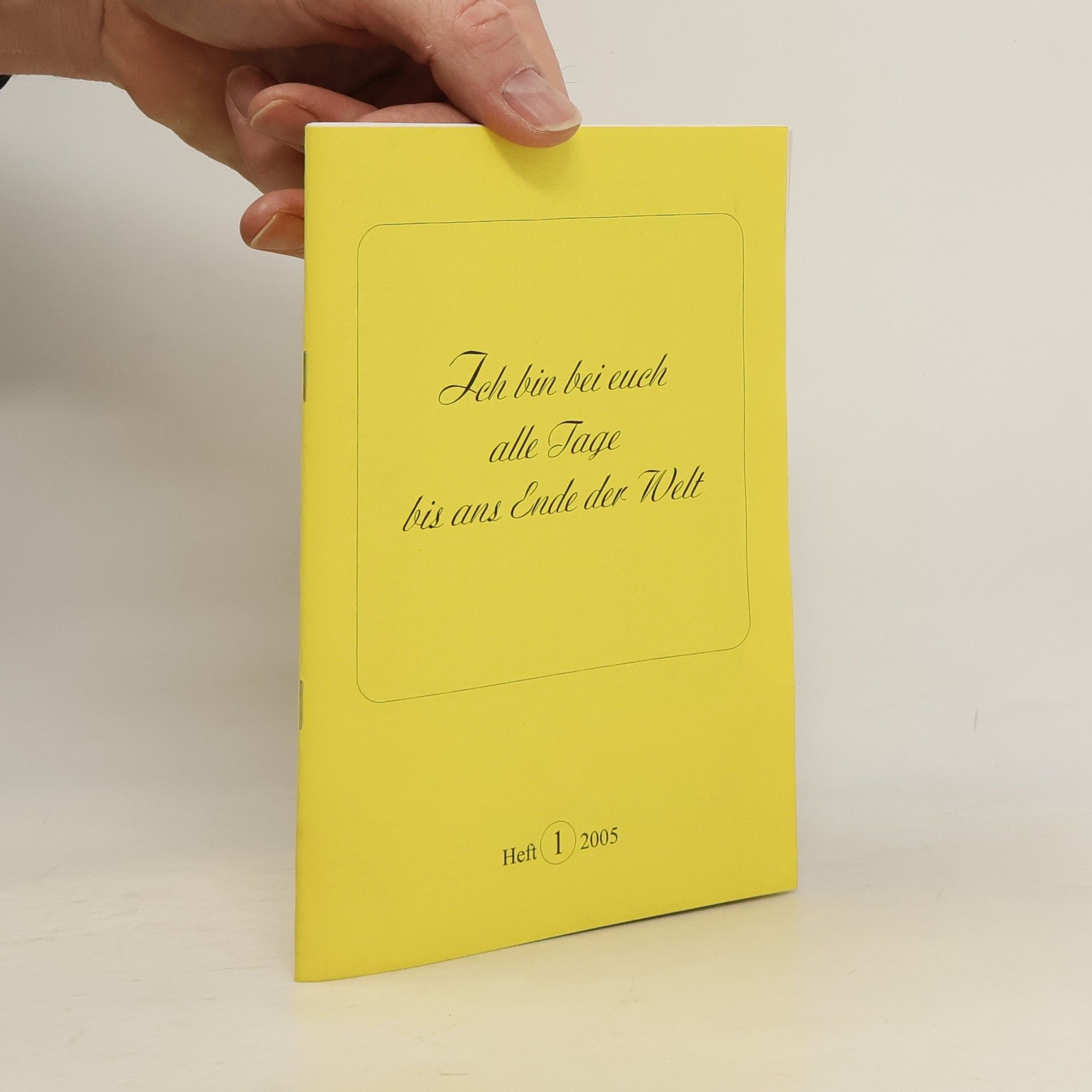 Autorenkollektiv Ich bin bei euch alle Tage bis ans Ende der Welt 1