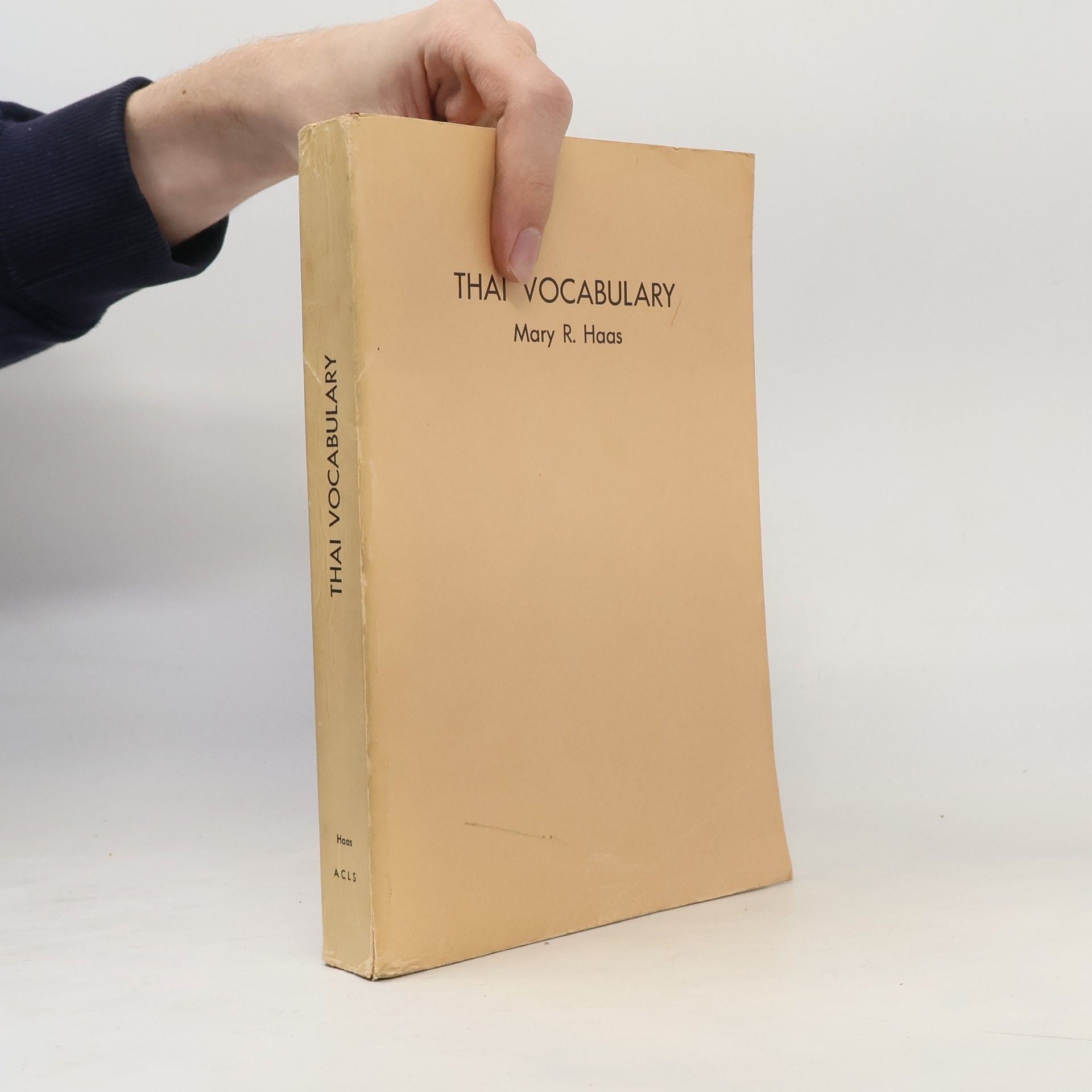 Mary R. Haas Thai Vocabulary