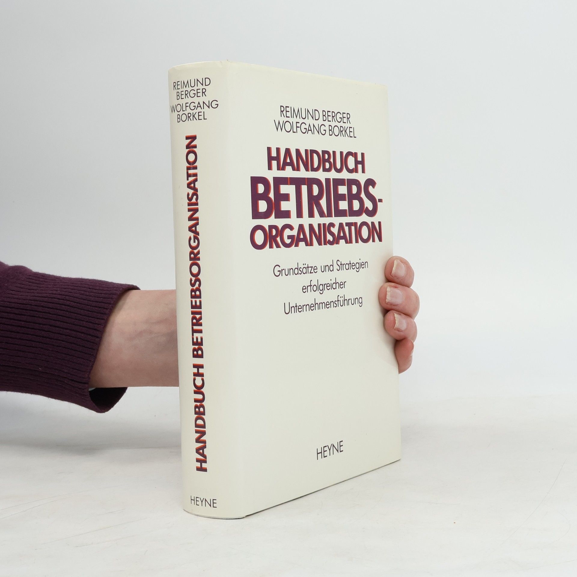 Reimund Berger Handbuch Betriebsorganisation
