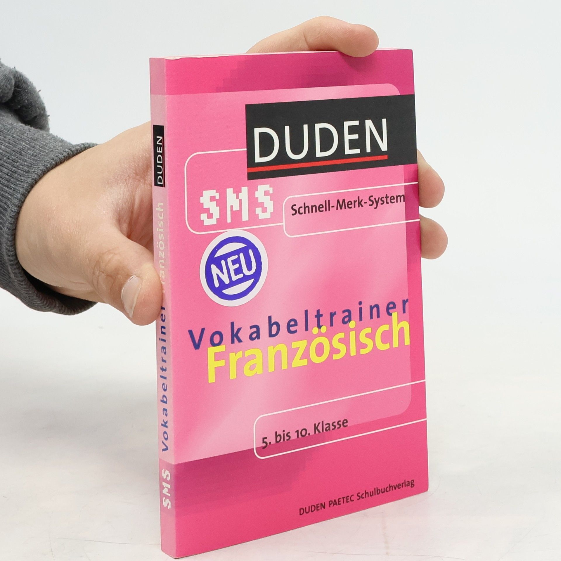 Autorenkollektiv Duden, SMS - Schnell-Merk-System. Vokabeltrainer Französisch