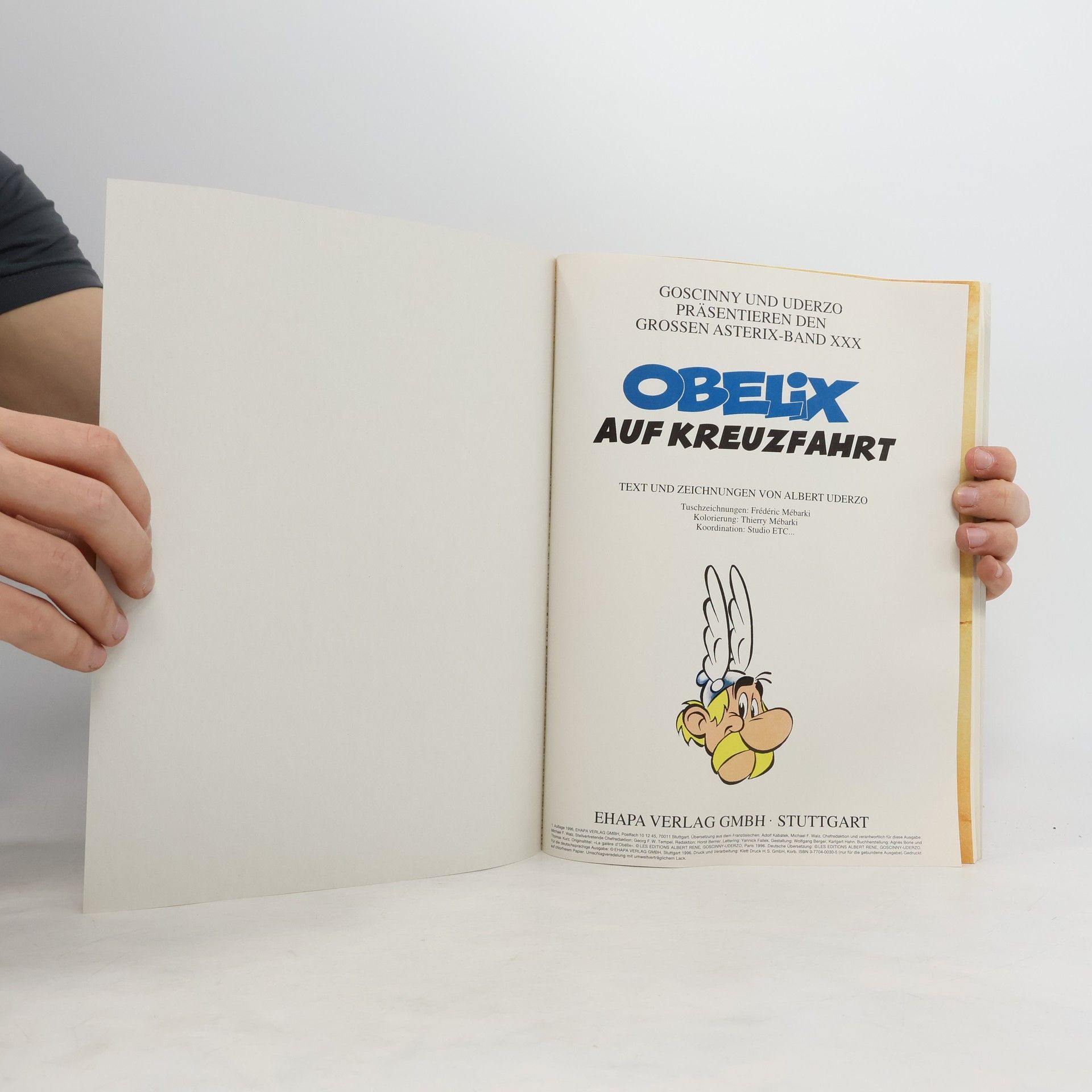 René Goscinny Asteric Obelix auf Kreuzfahrt. Band 30