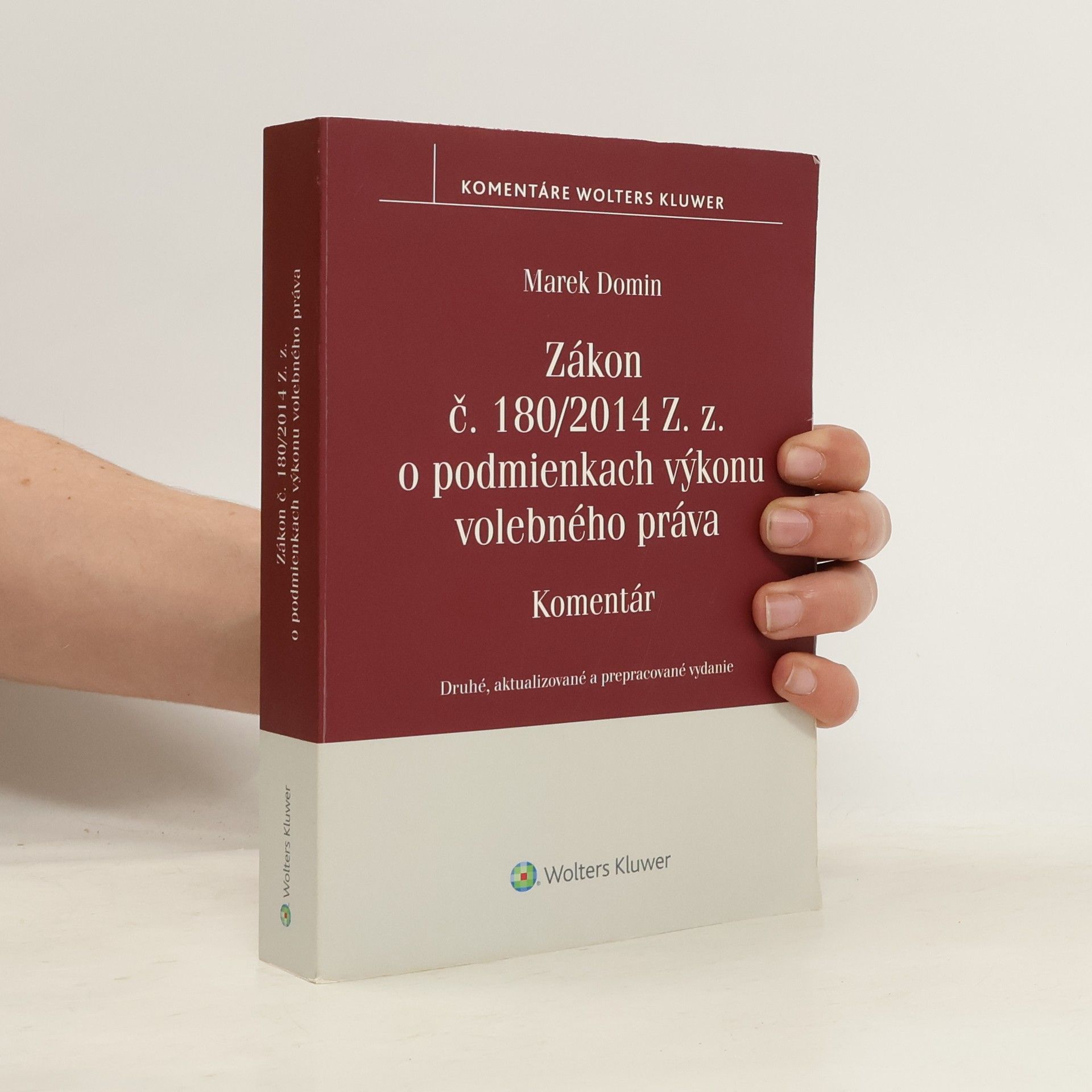Marek Domin Zákon č. 180/2014 Z. z. o podmienkach výkonu volebného práva
