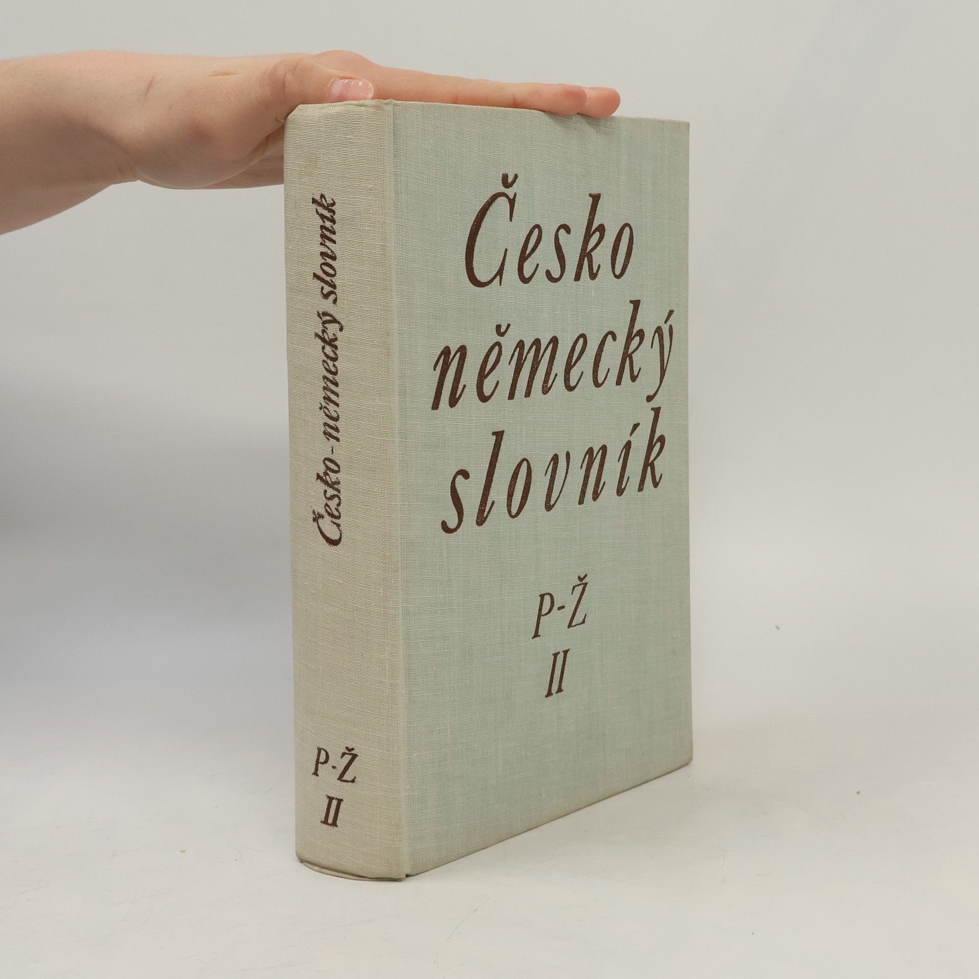 Kolektiv autorů Česko německý slovník II. P-Ž