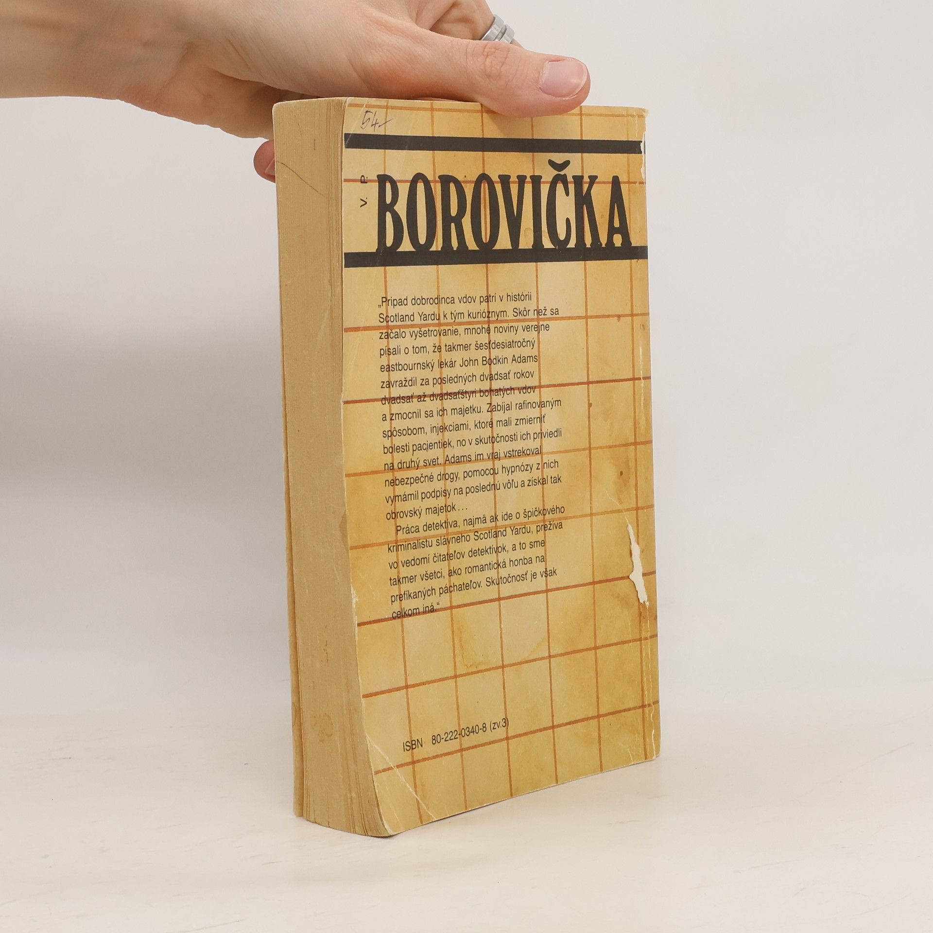 Václav Pavel Borovička Veľké Kriminálne Prípady III