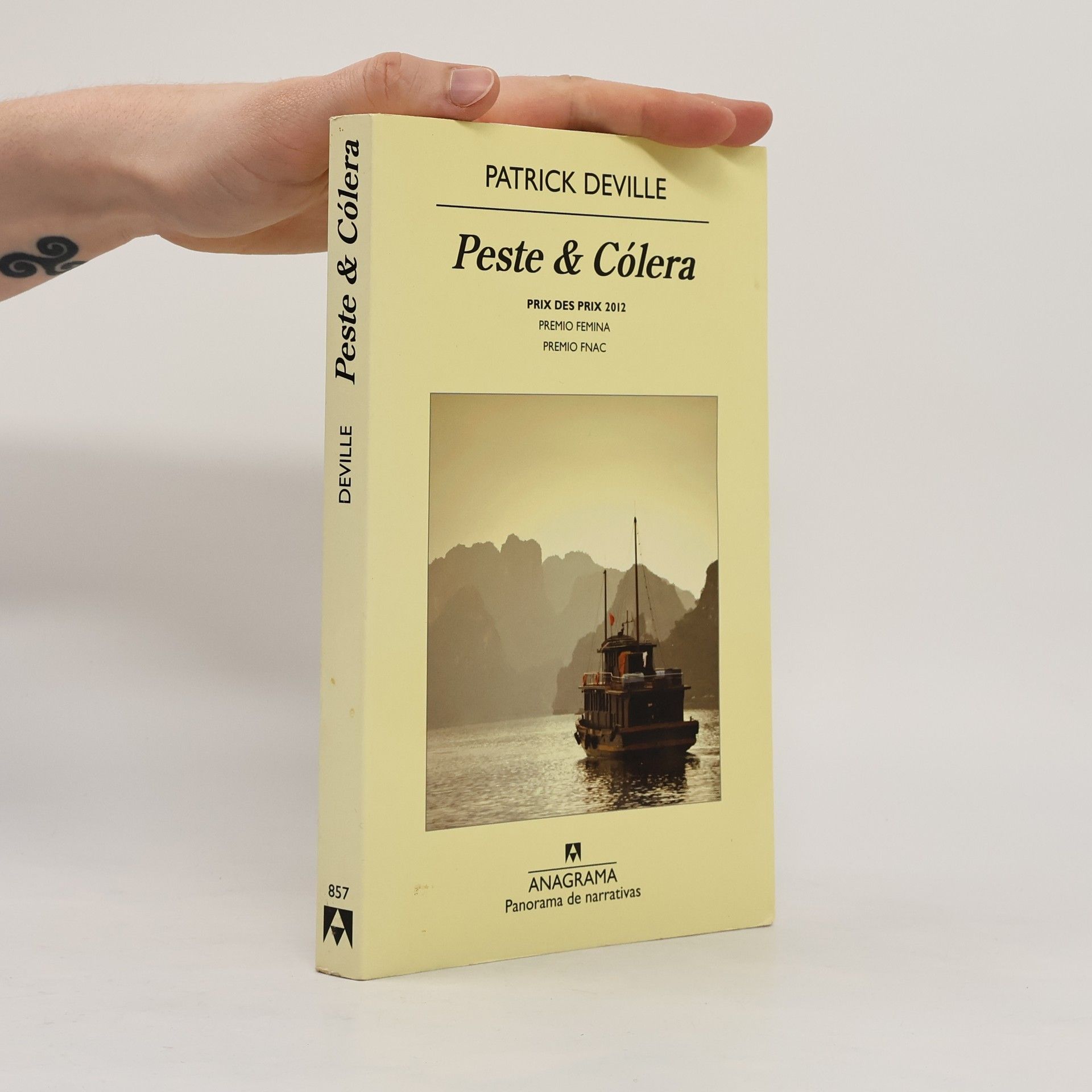 Patrick Deville Panorama de narrativas - 857: Peste & Cólera
