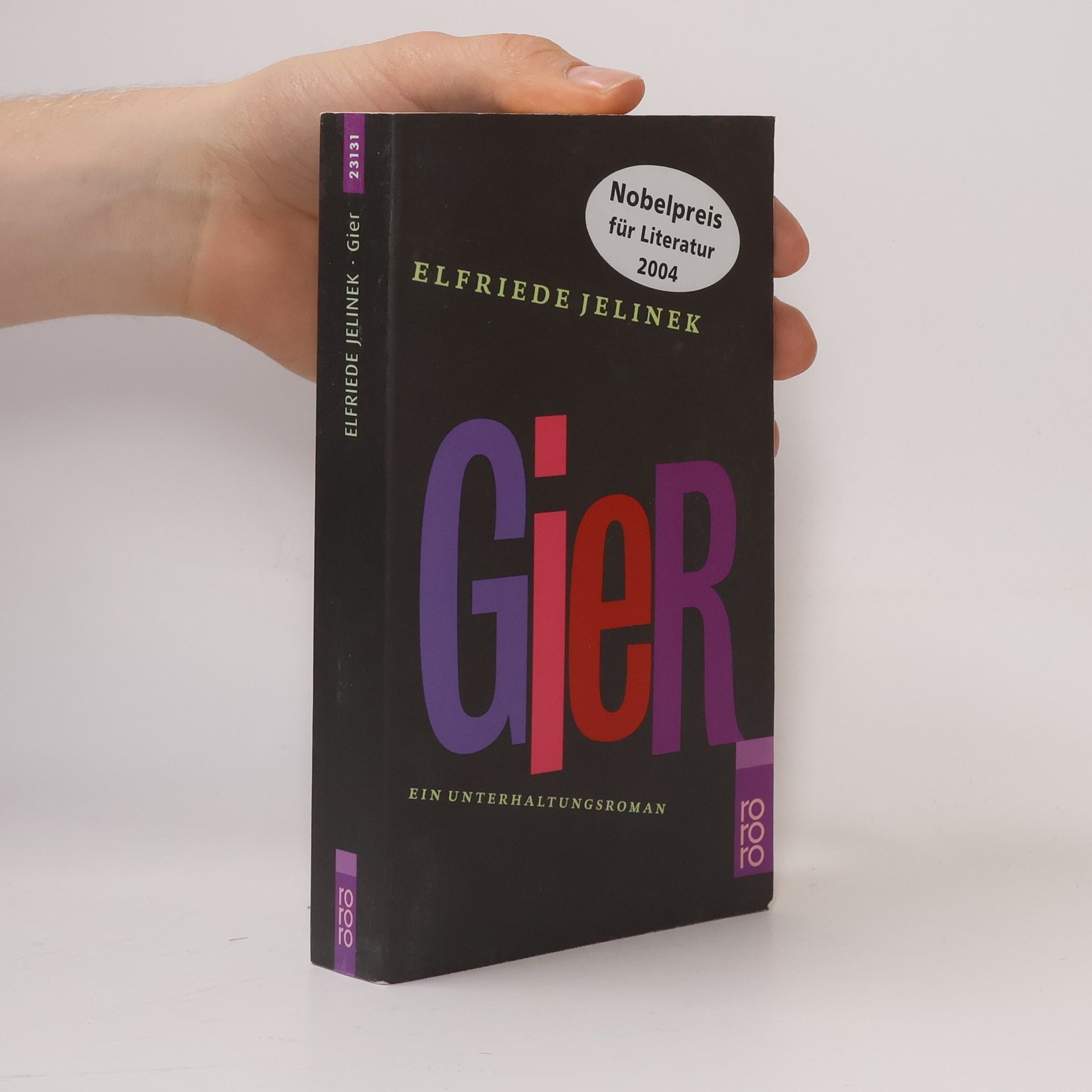 Elfriede Jelinek Gier