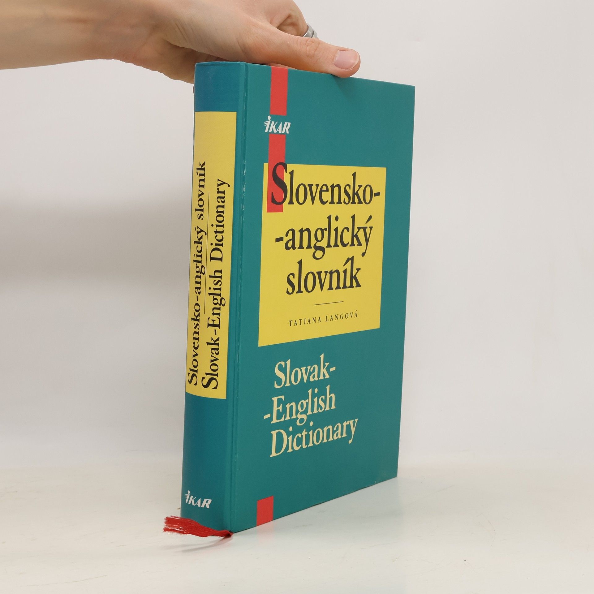 Tatiana Langová Slovensko-anglický slovník : Slovak-Englich Dictionary