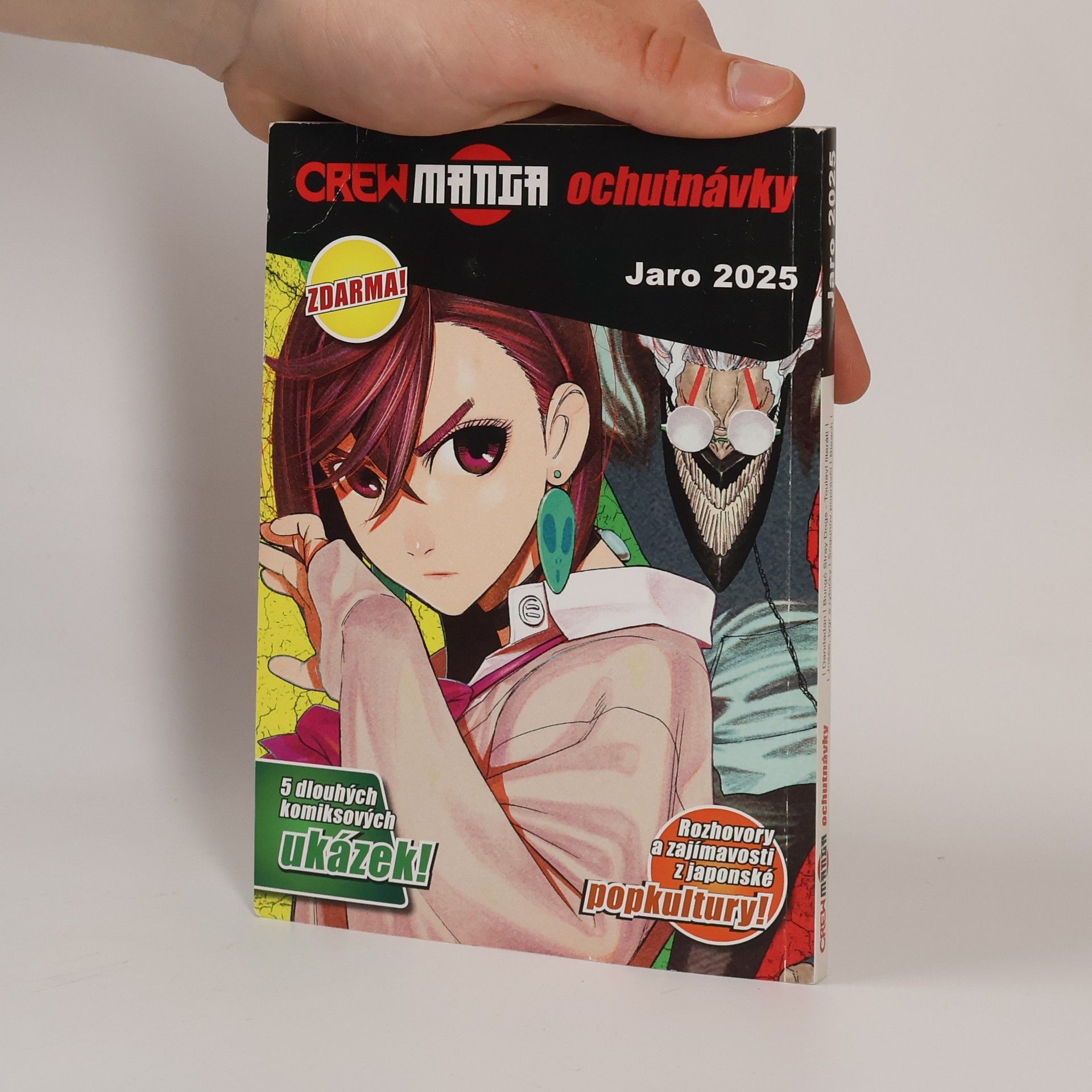 Kolektiv autorů Crew manga ochutnávky. Jaro 2025
