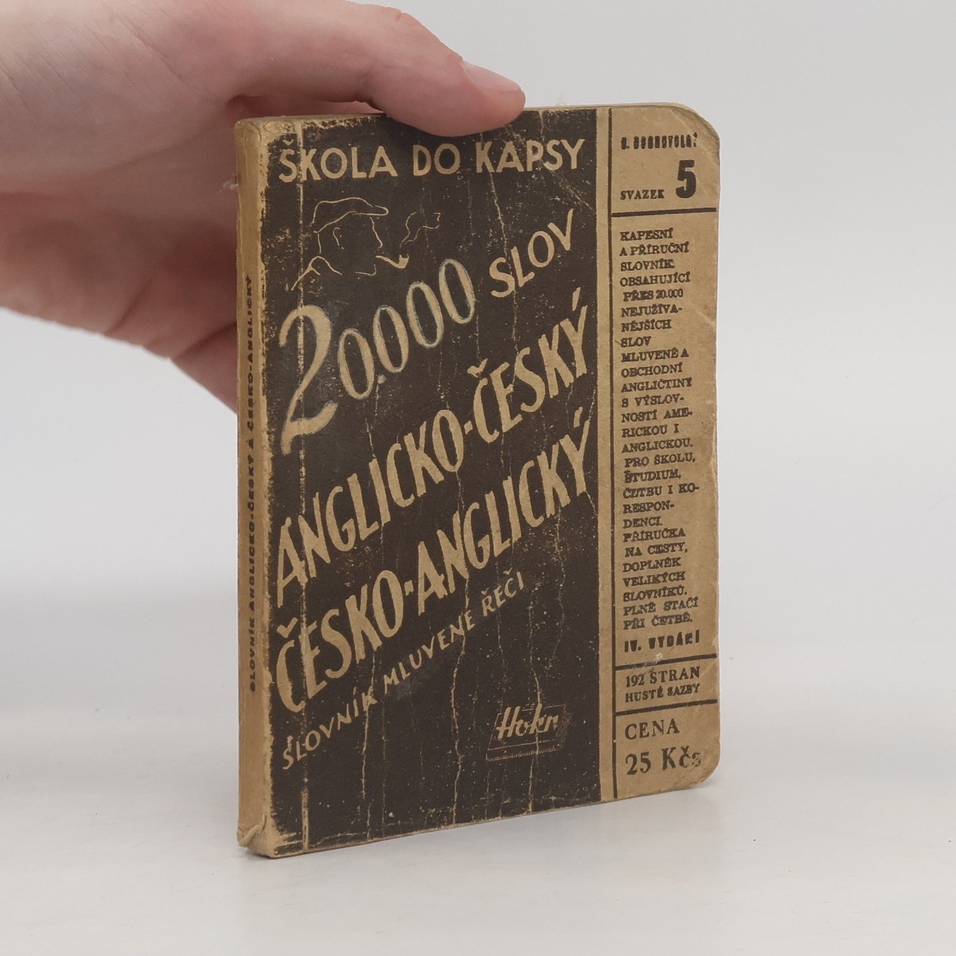 B. Dobrovolný 20.000 slov. Anglicko-český česko-anglický slovník mluvené řeči