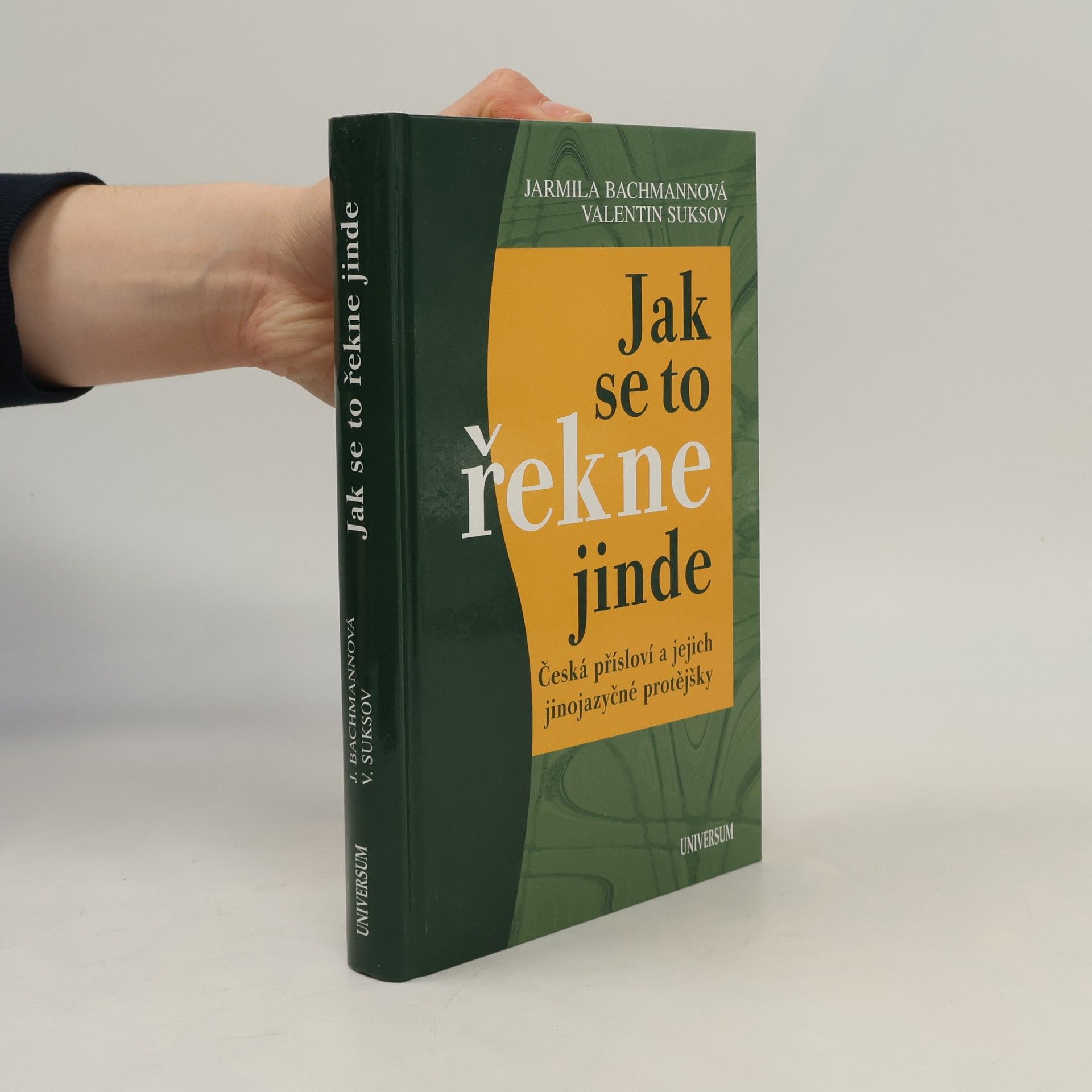 Jarmila Bachmannová Jak se to řekne jinde : česká přísloví a jejich jinojazyčné protějšky