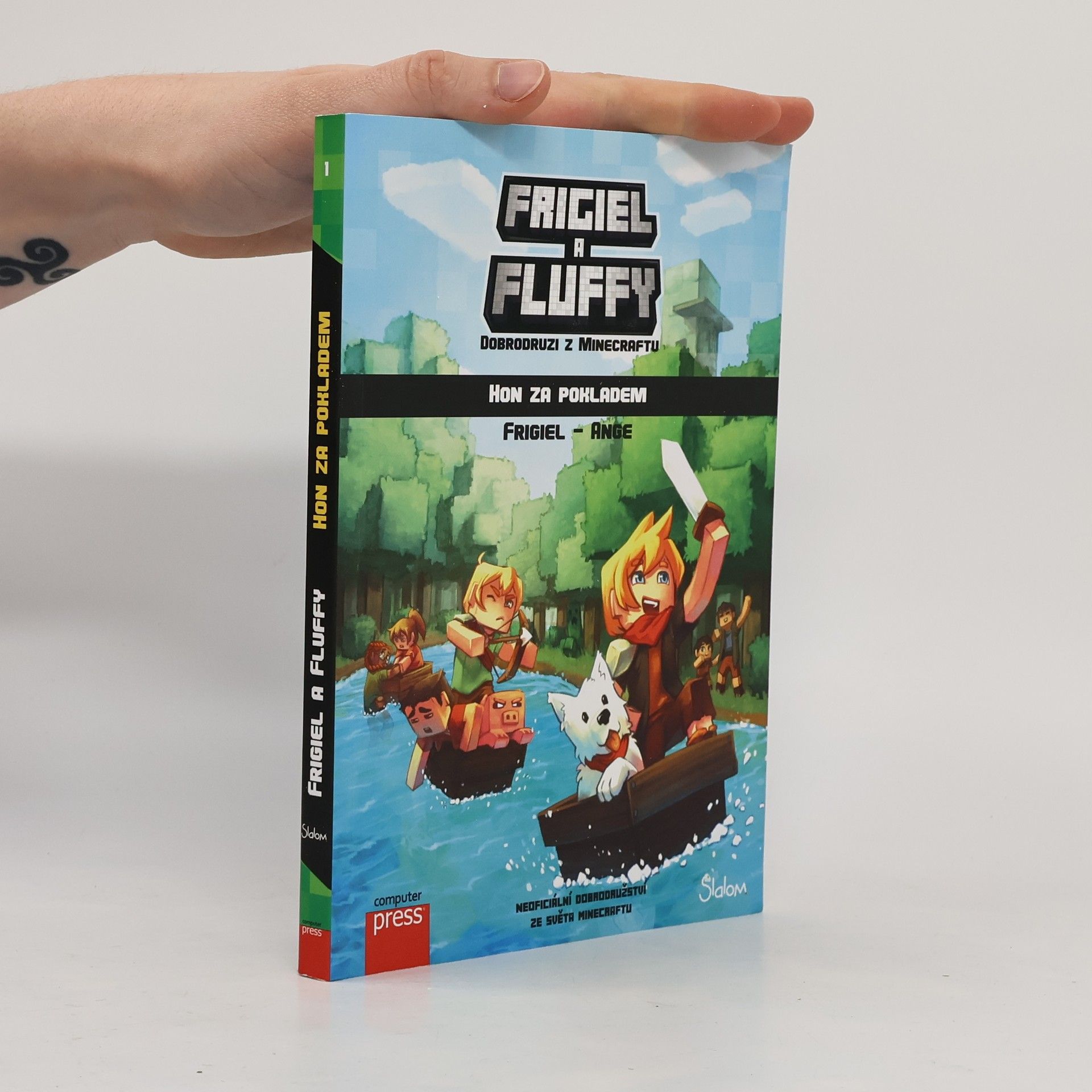 Frigiel a Fluffy : dobrodruzi z Minecraftu. 1. díl, Hon za pokladem