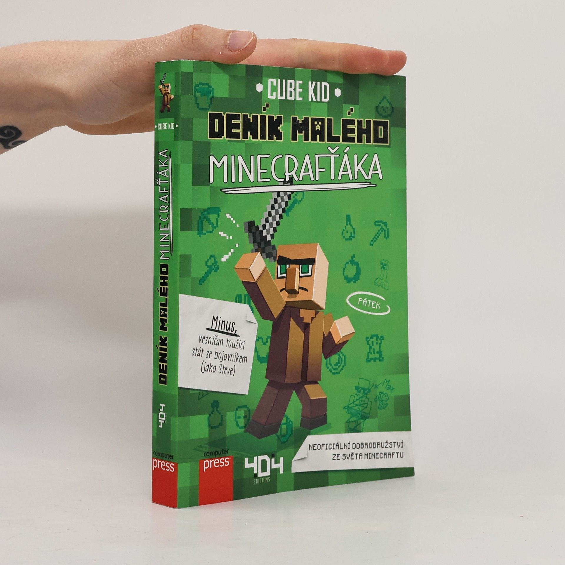 Cube Kid Deník malého Minecrafťáka
