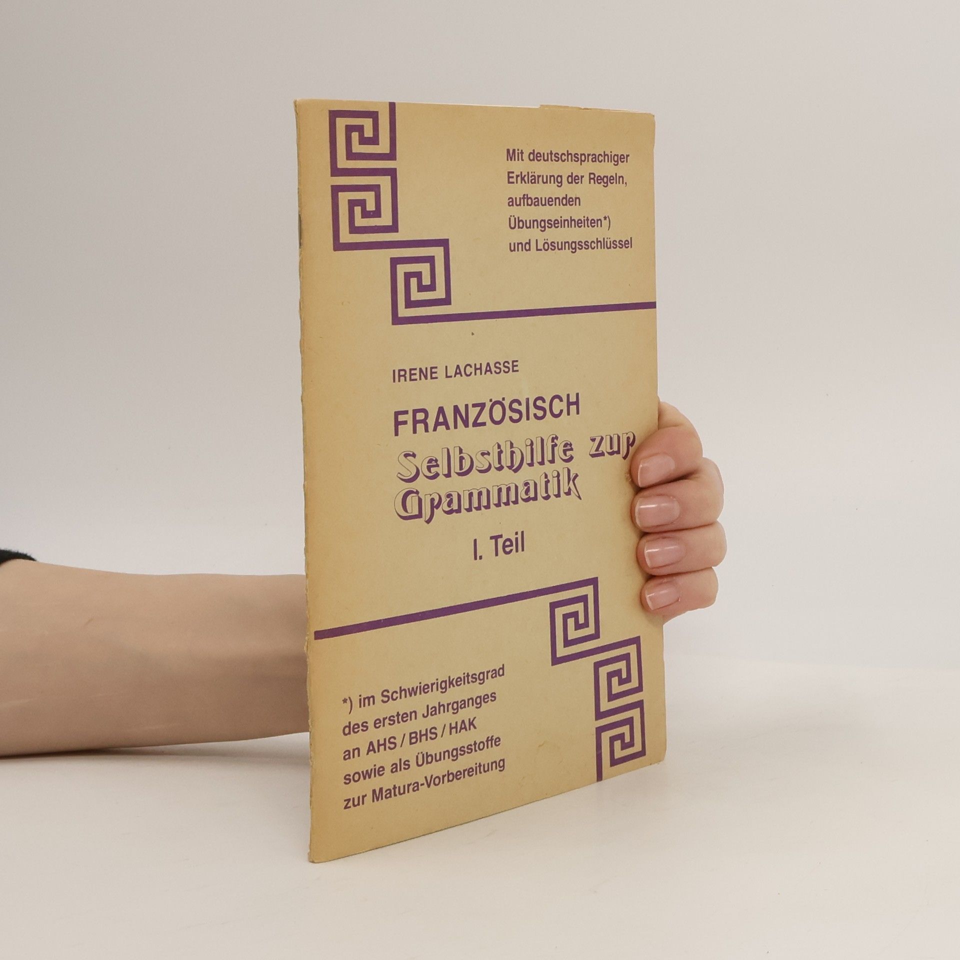 Various authors Französisch, Selbsthilfe zur Grammatik