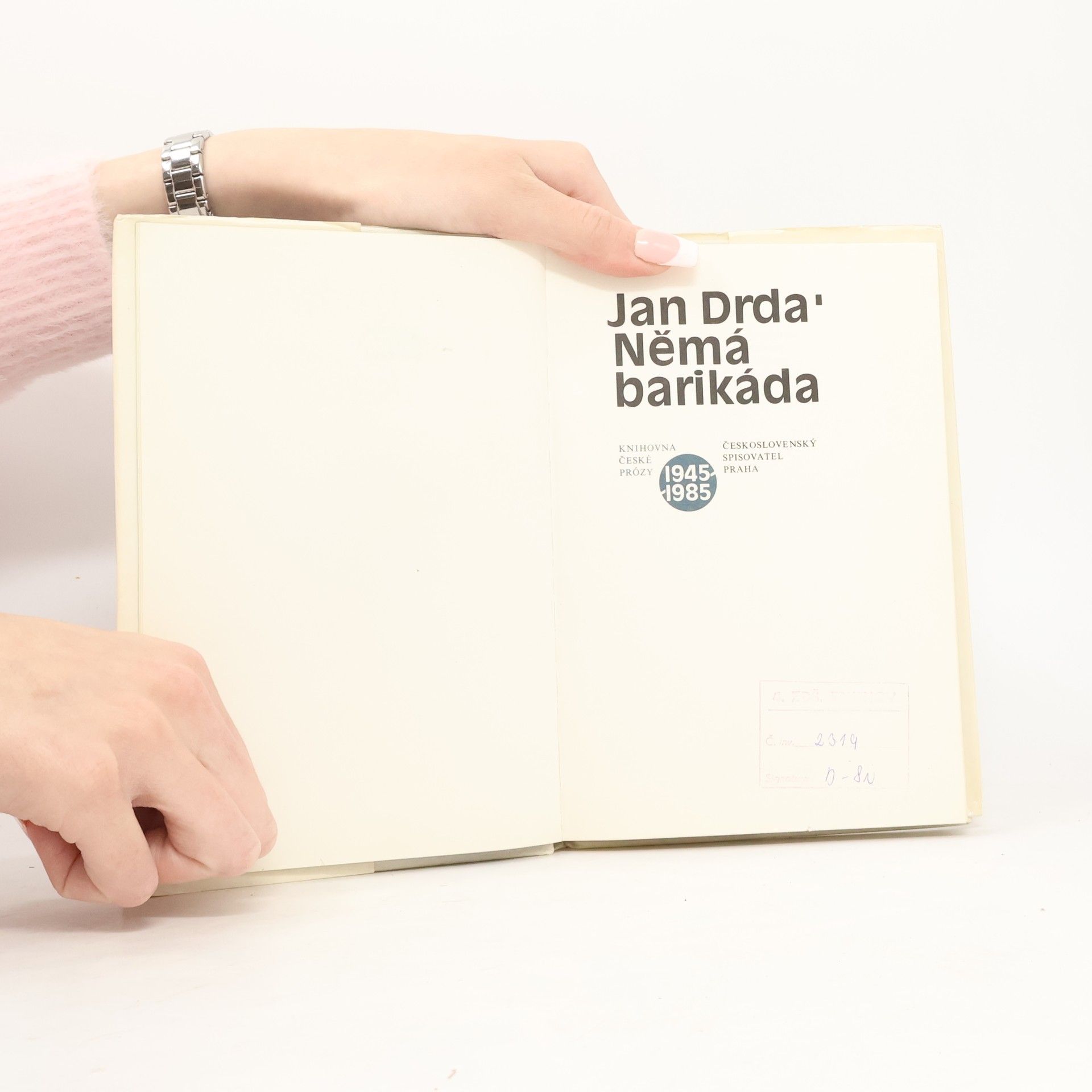 Jan Drda Němá barikáda