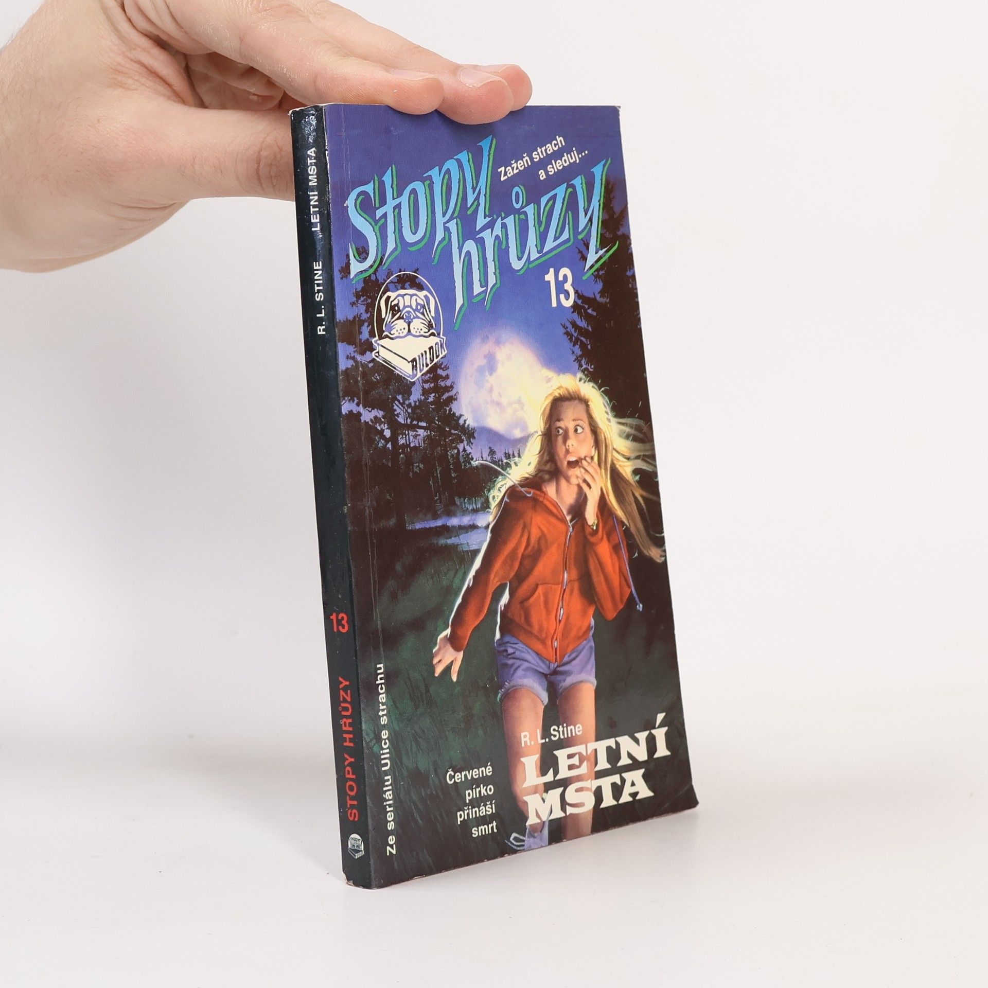 R. L. Stine Letní msta - Stopy hrůzy, svazek 13