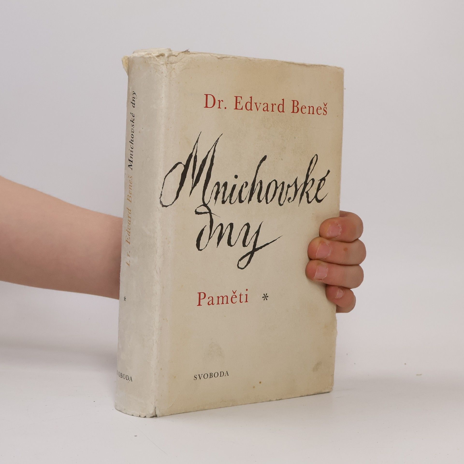 Edvard Beneš Mnichovské dny