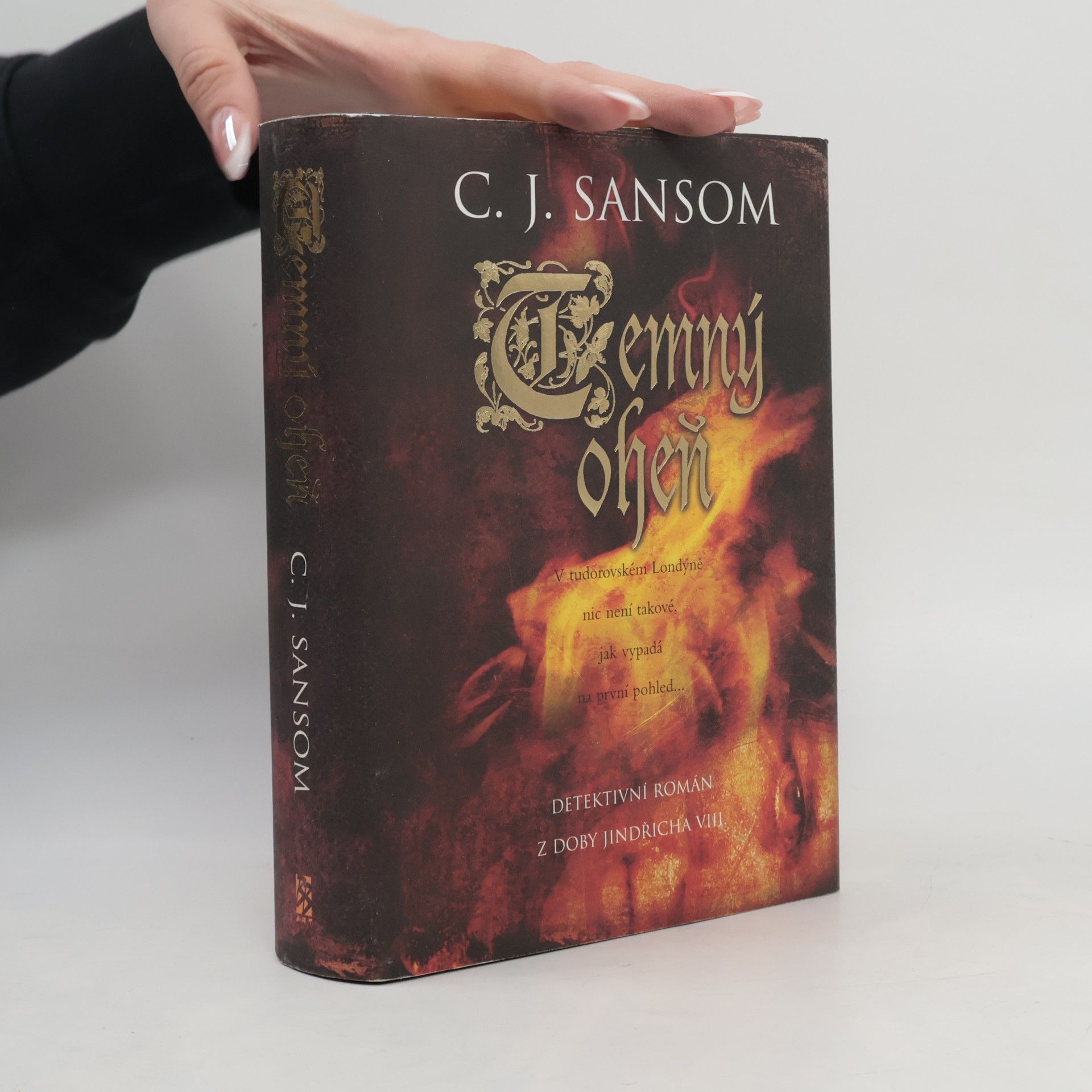 C. J. Sansom Temný oheň : detektivní román z doby Jindřicha VIII.