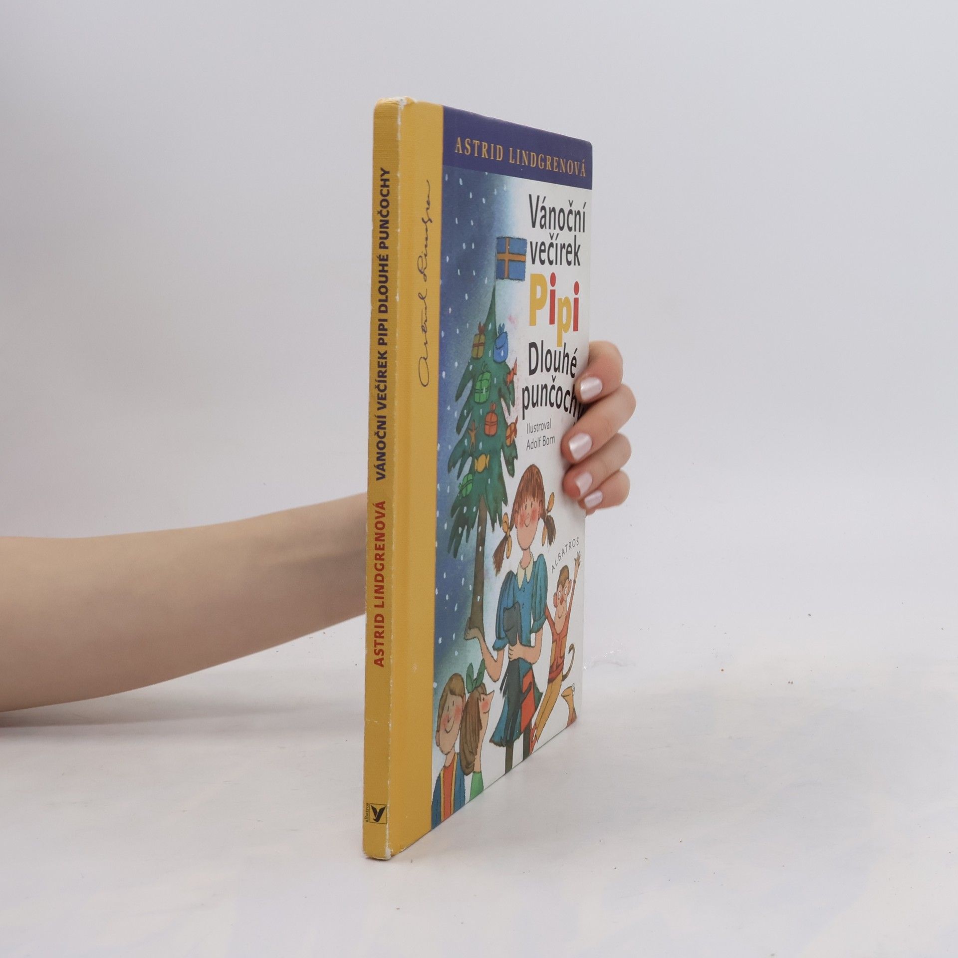 Astrid Lindgren Vánoční večírek Pipi Dlouhé punčochy